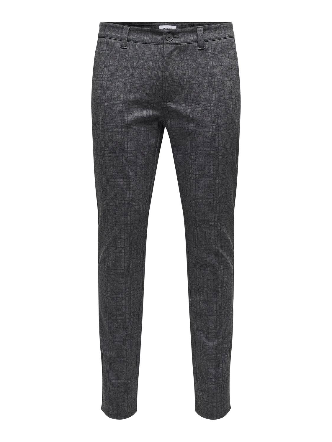 ONLY & SONS Chino-short ONSMARK SLIM CHECK 020933 PANT