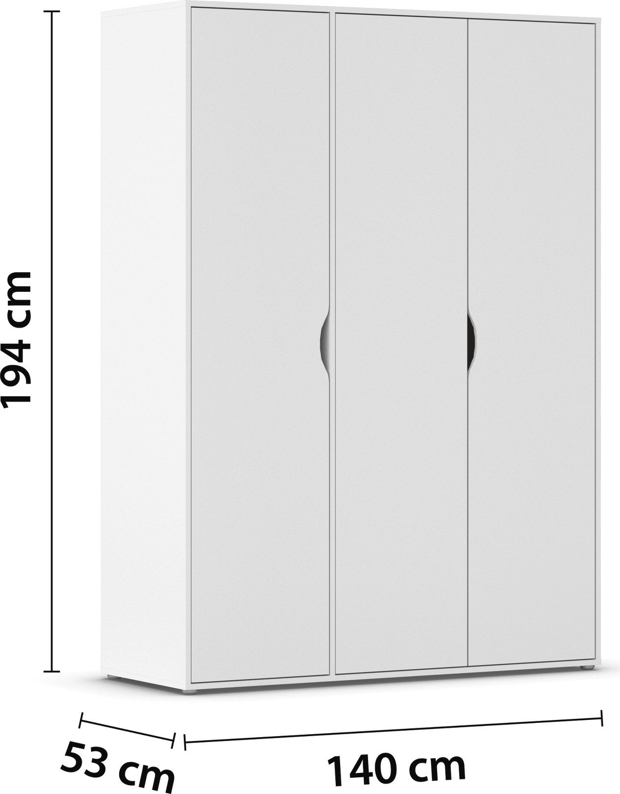 rauch Draaideurkast Kledingkast Kast Garderobe Wasmand NARAI veel Opbergruimte Greefaansluitingen voor een greeploze look TOPSELLER MADE IN GERMANY