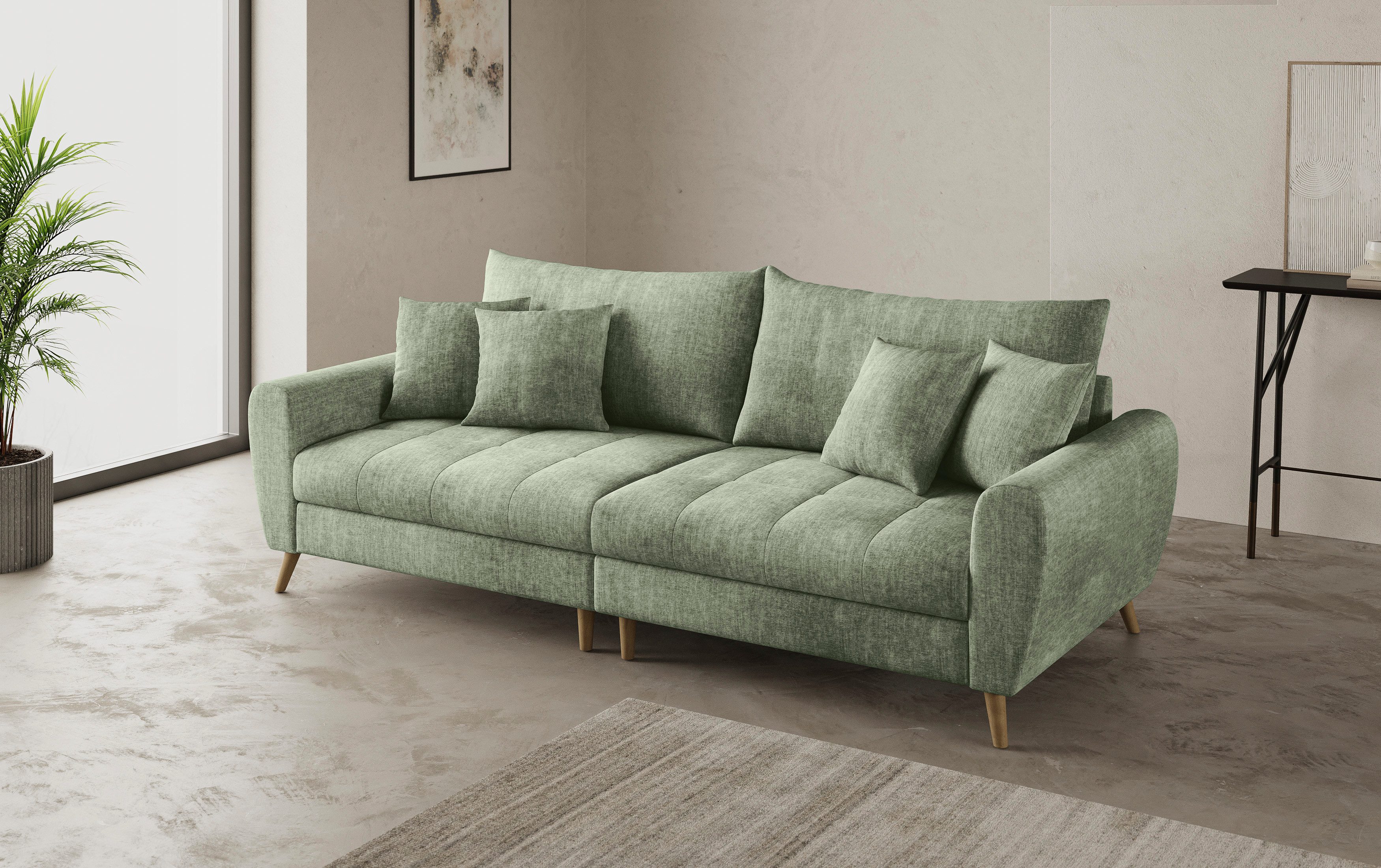 Mr. Couch Megabank Blackburn II Optioneel met koudschuimvering tot 140 kg belastbaar