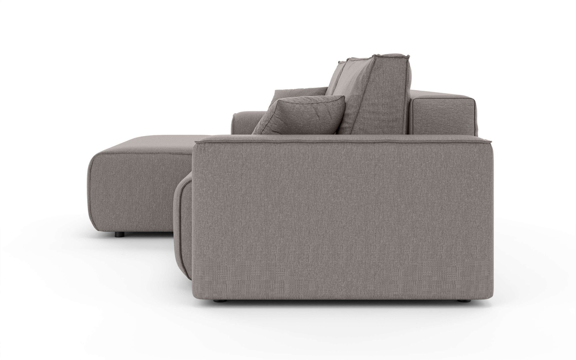 Home affaire Hoekbank Santenay met bedfunctie en bedlade, afmetingen: B/D/H 266/164/90 cm