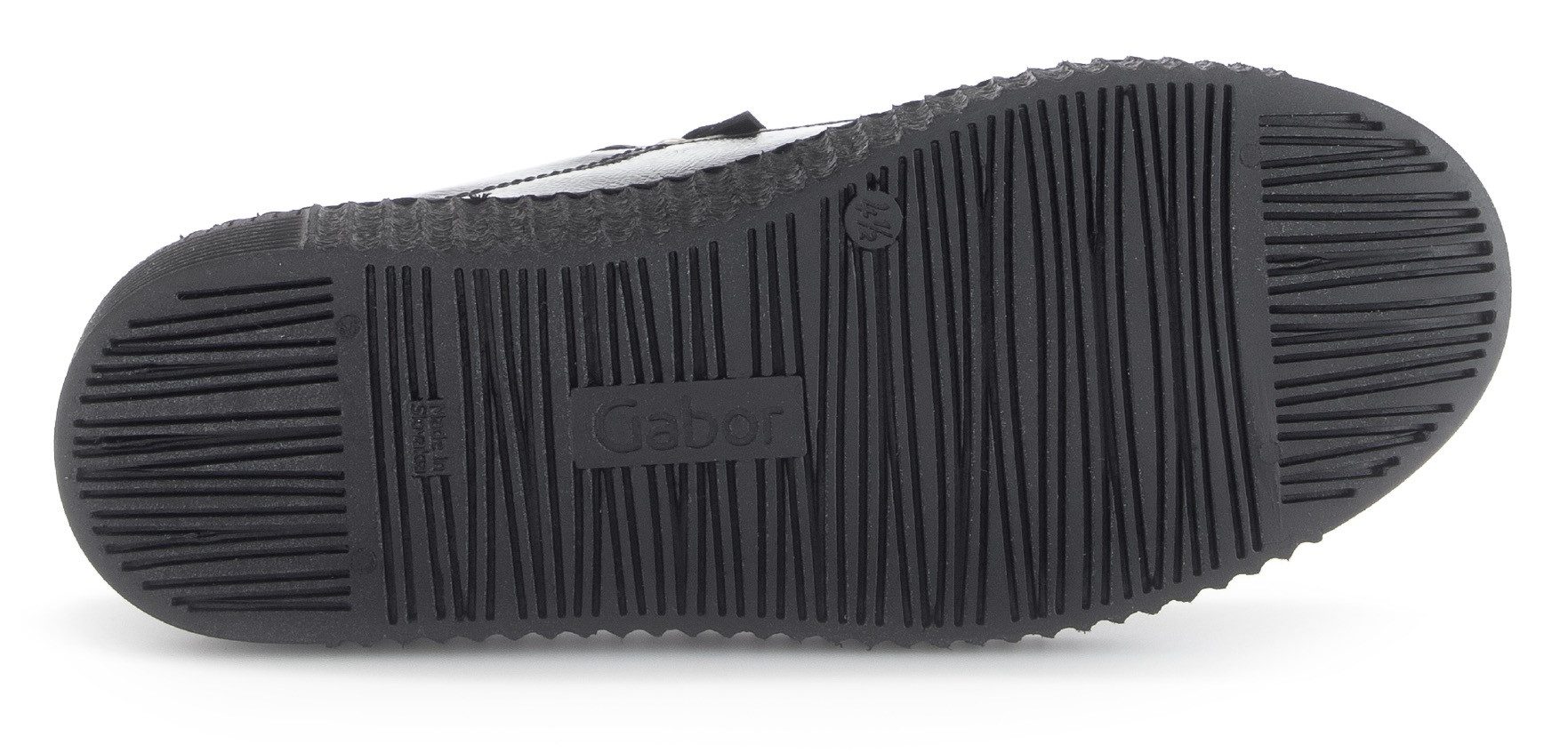 Gabor Plateausneakers , vrijetijdsschoen, lage schoen, veterschoenen met edele sier-diermotieven