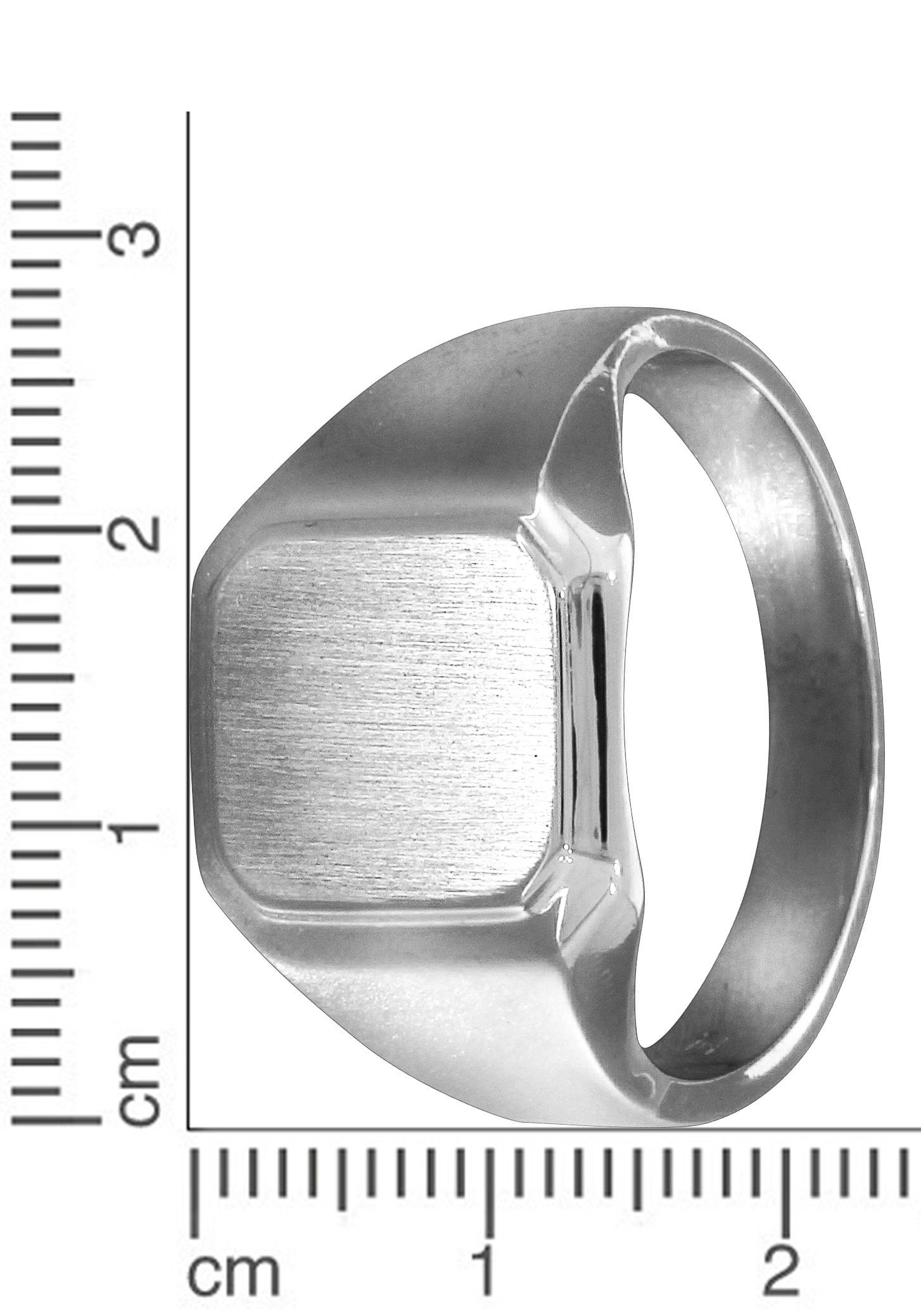 Firetti Ring Sieraad cadeau zilverkleur 925 zilveren ring zegelring