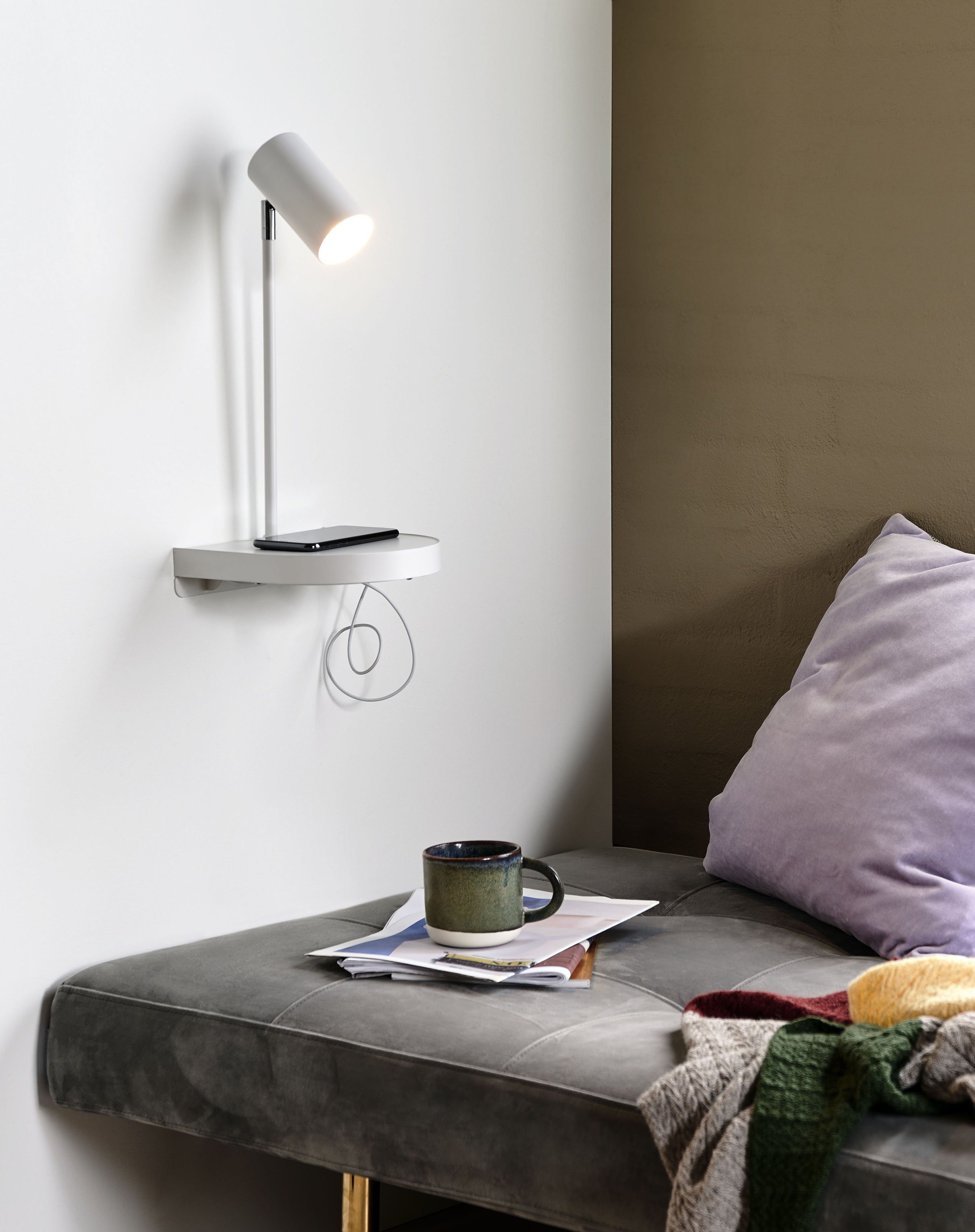Nordlux Wandlamp Cody Inclusief USB-aansluiting