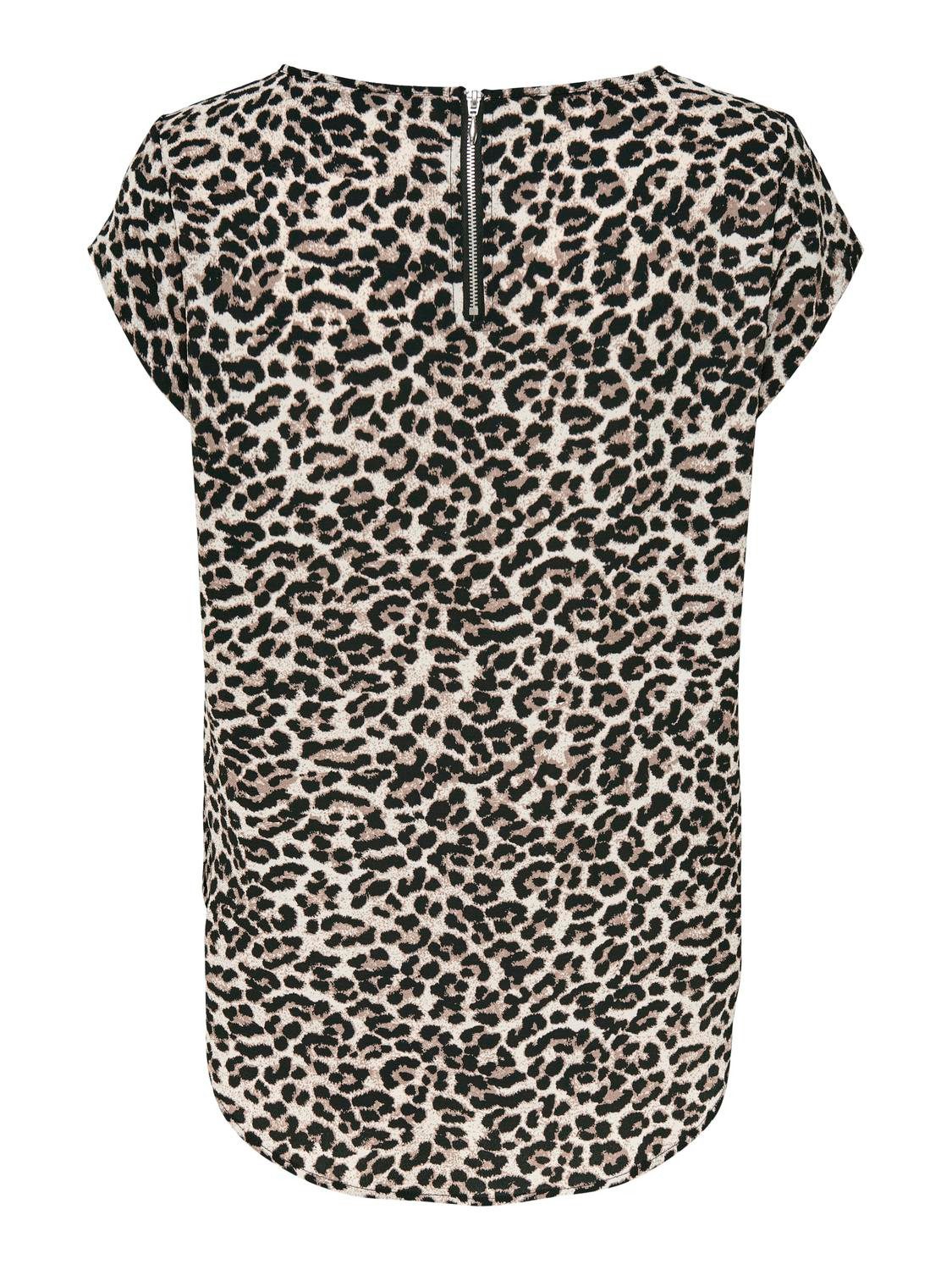 Only Shirtblouse ONLVIC S/S AOP TOP NOOS PTM