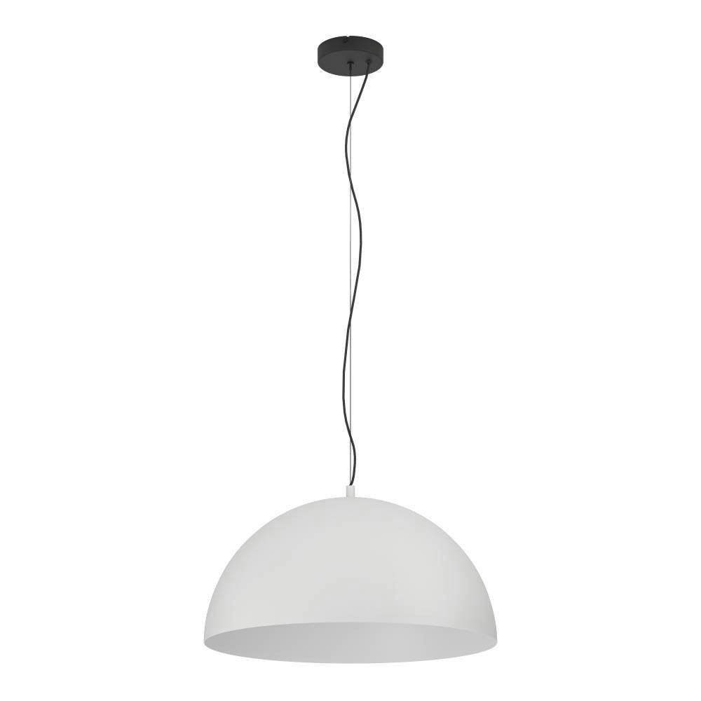 EGLO Hanglamp GAETANO 1 Hanglamp, staal, E27, hanglamp, eettafellamp, lamp (1 stuk)