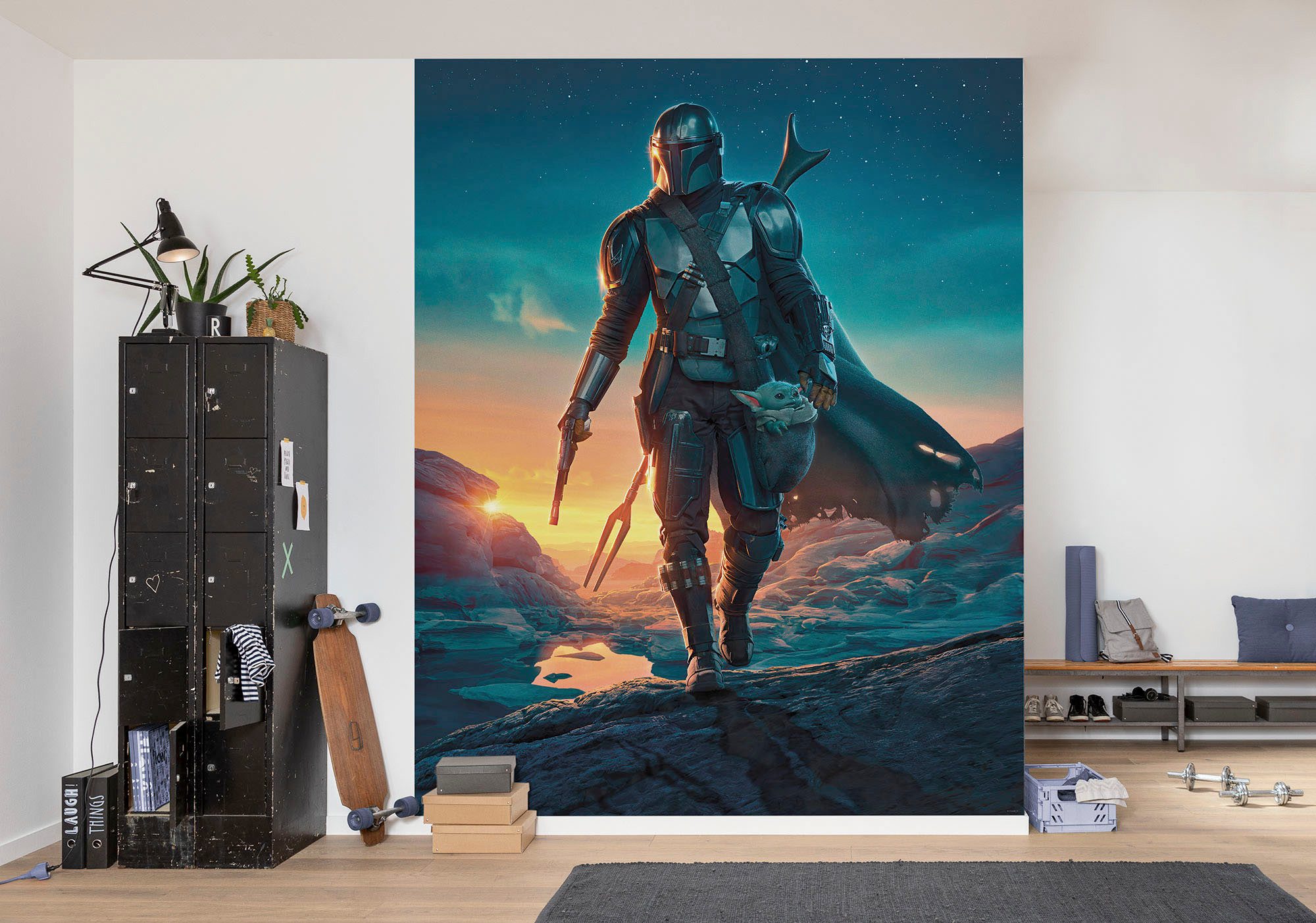 Komar Fotobehang Star Wars Blauw 2 X 2,50 M 612772