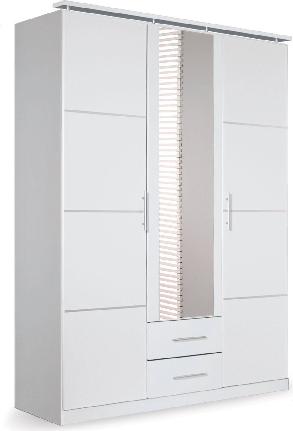 rauch Draaideurkast Micro met elegante panelen en praktische externe laden