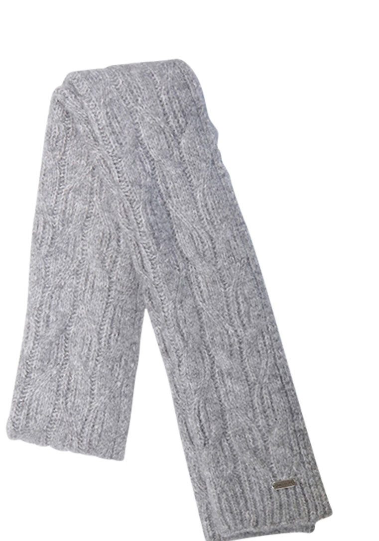 chillouts Gebreide sjaal Giralda Scarf met elegante breilook