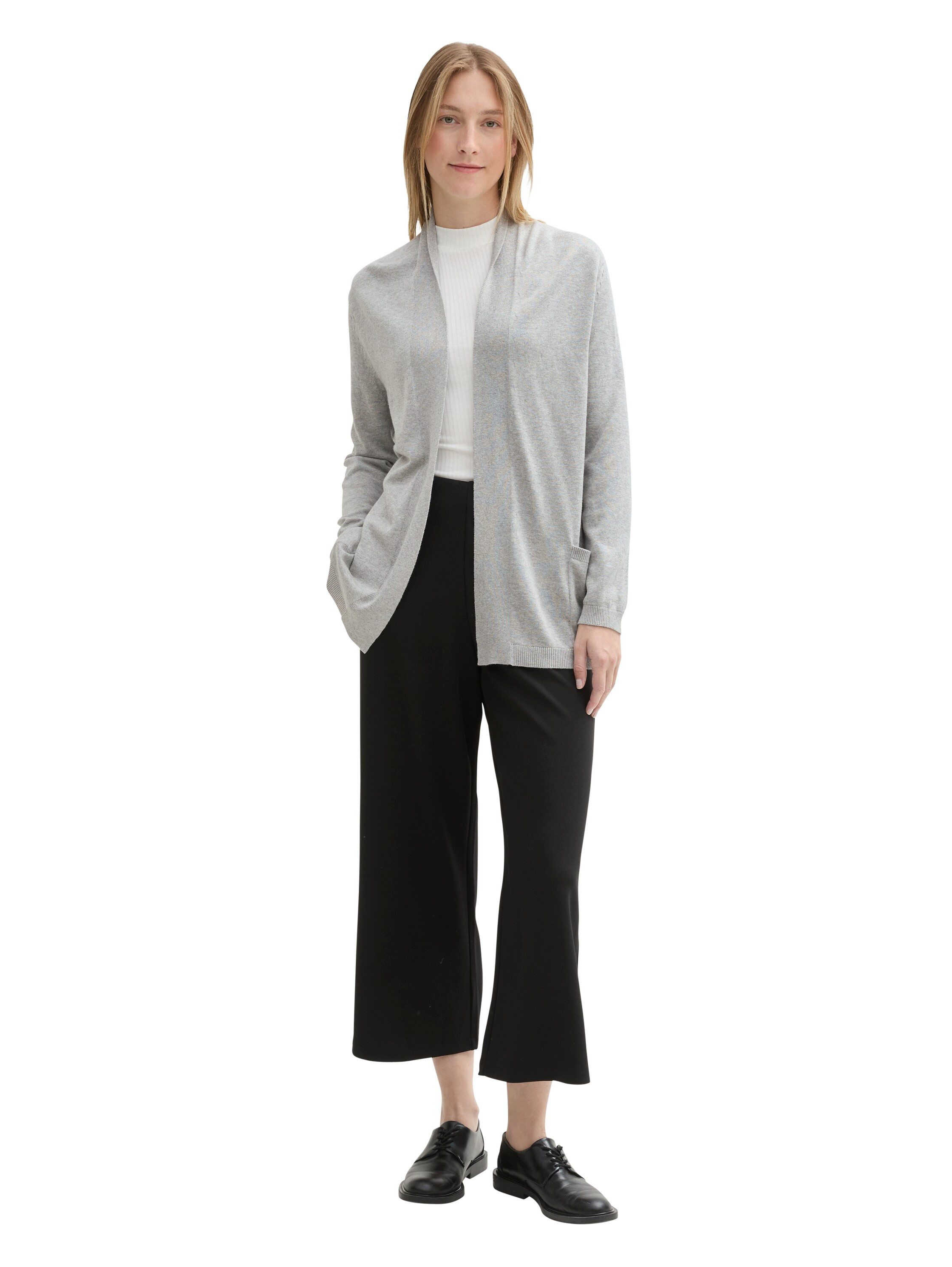 Tom Tailor Cardigan open en met zijzakken