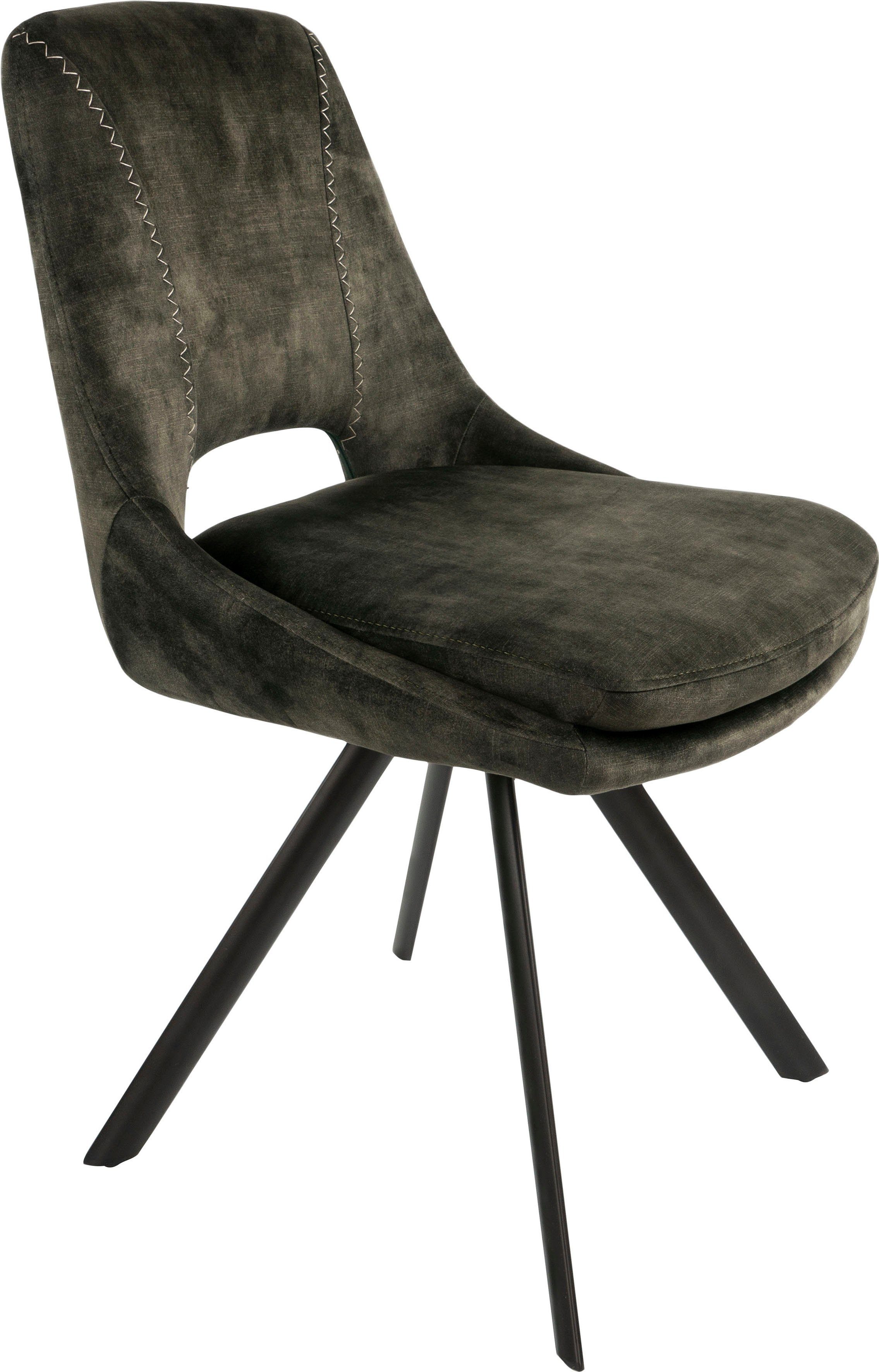 Kayoom Stoel Denver 125 2-delige set, stoelset in aantrekkelijk ontwerp (set, 2 stuks)
