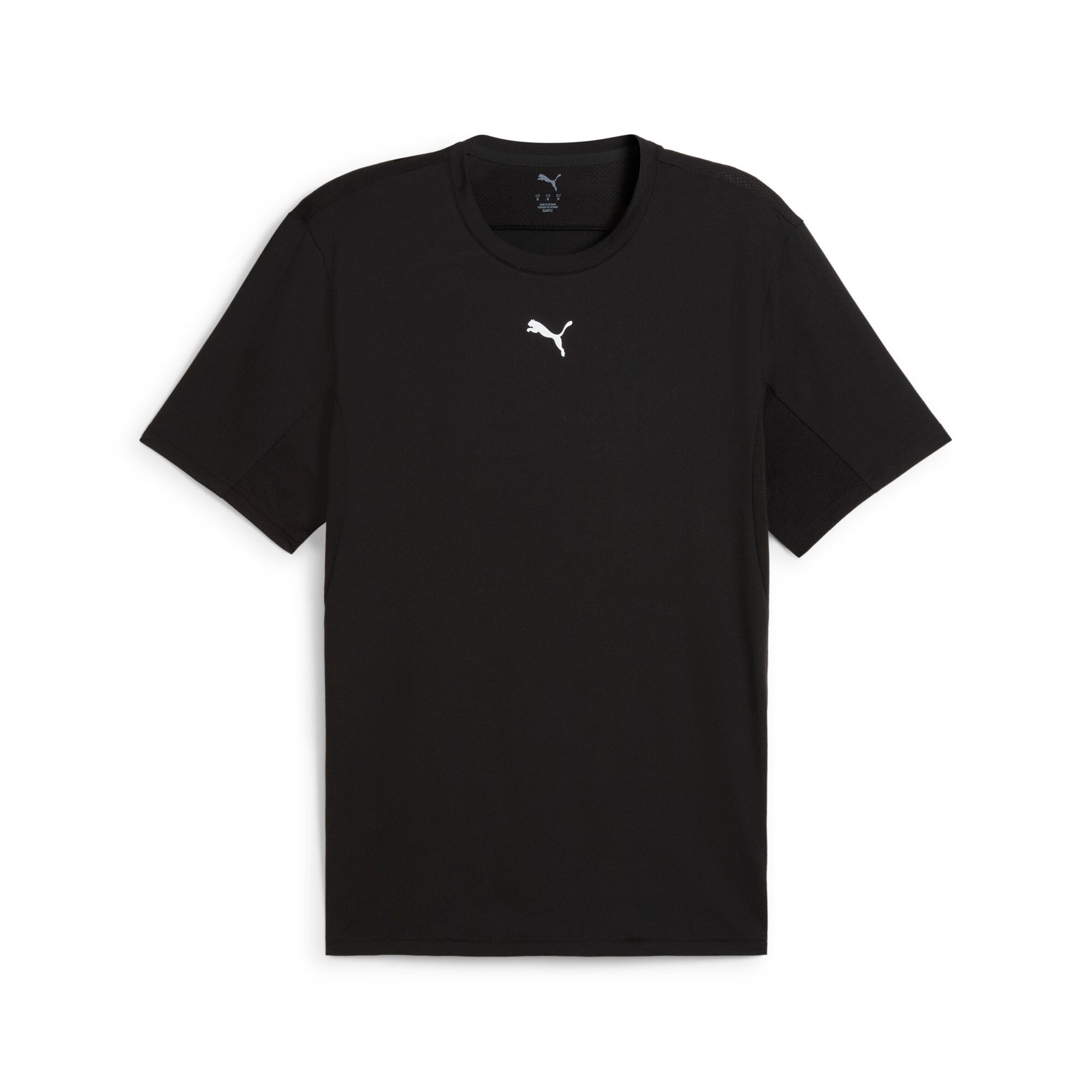 PUMA Trainingsshirt M CLOUDSPUN SOFT BREATHABLE TEE heren shirts maat S zwart