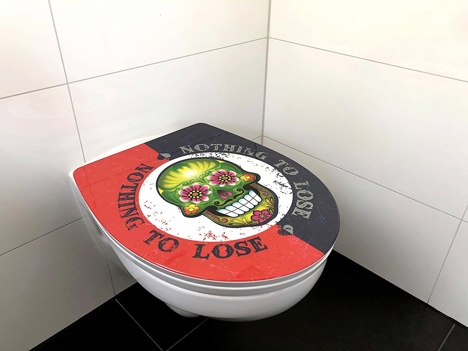 ADOB Toiletzitting Nothing to loose Soft-closemechanisme, voor het schoonmaken met één druk op de knop afneembaar