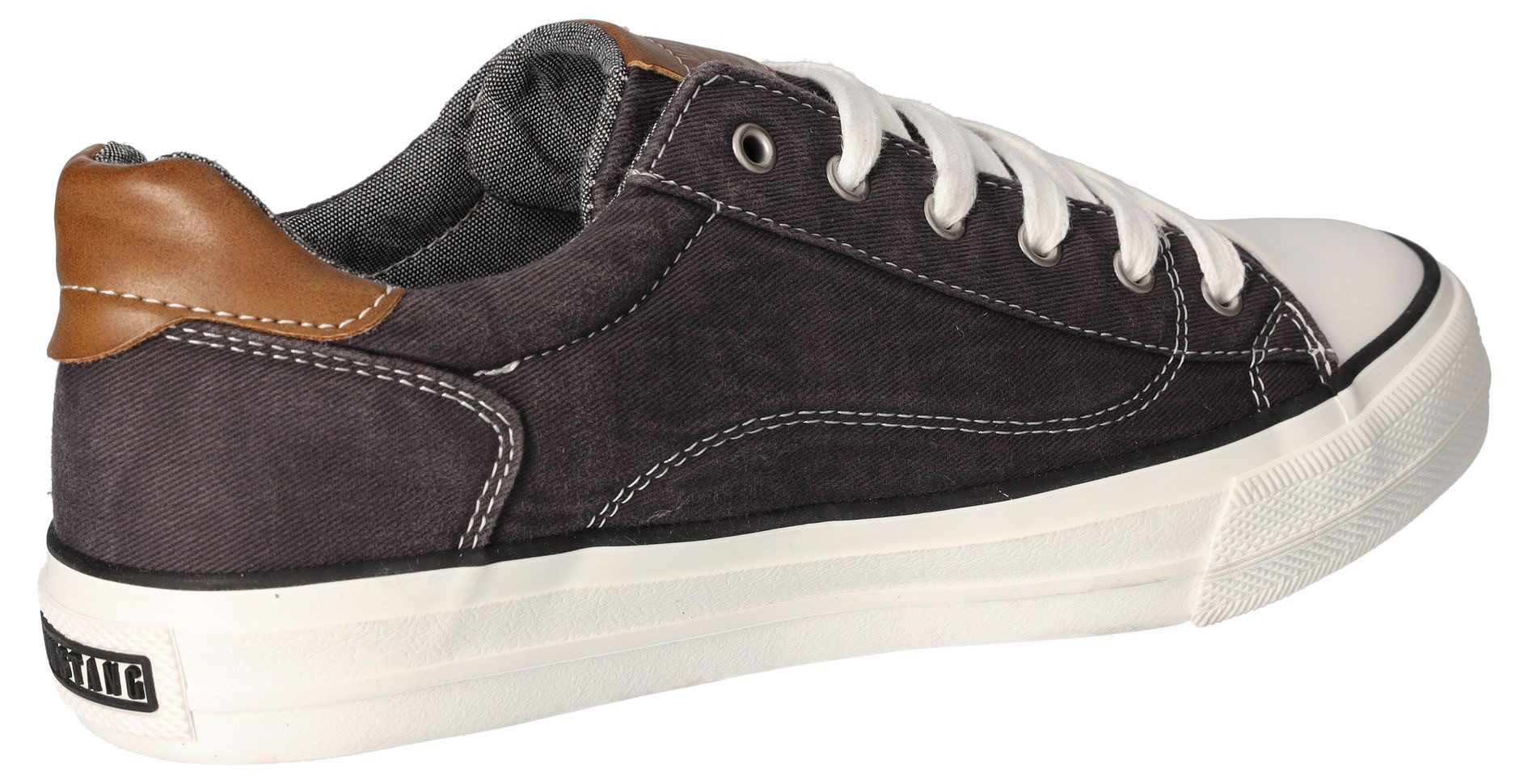 Mustang Shoes Sneakers , vrijetijdsschoen, lage schoen, veterschoen, met rubberen kap