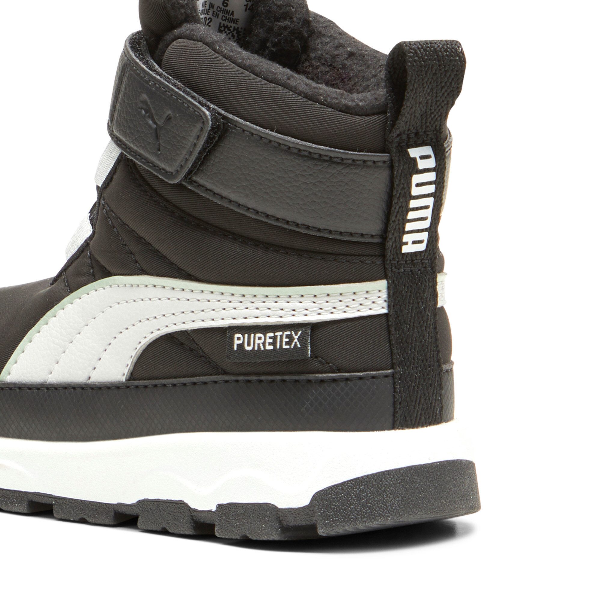 PUMA Winterlaarzen EVOLVE BOOT PURETEX AC+INF Snowboots, winterlaarzen, winterschoenen, voor kinderen, waterdicht