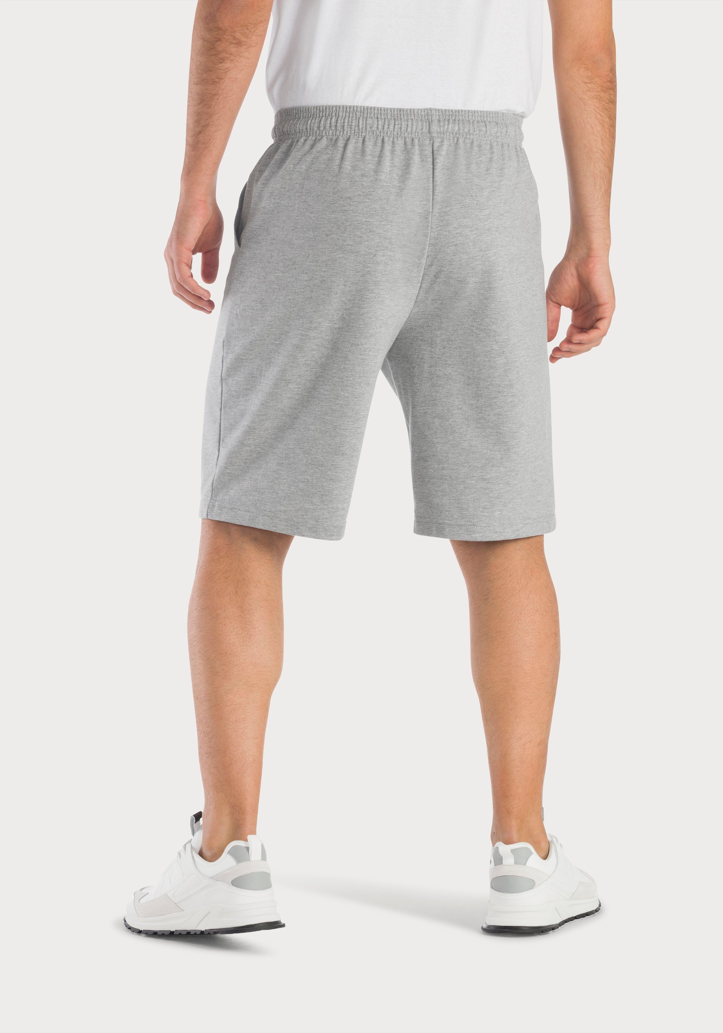 KangaROOS Sweatshort Korte joggingbroek van zachte sweatstof met koord