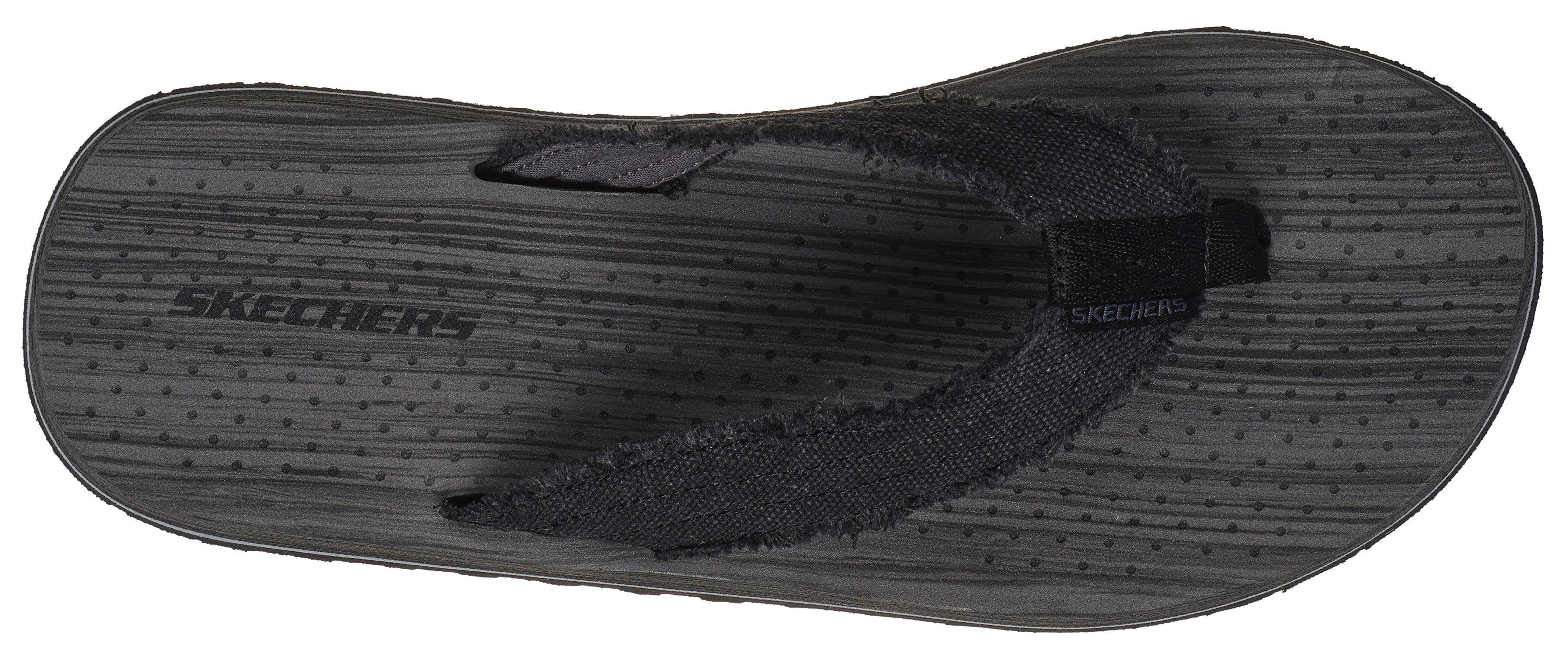 Skechers Teenslippers TANTRIC-FRITZ zomerschoen, slippers, badschoen, zwemschip, met zachte tussenstuk voor de tenen