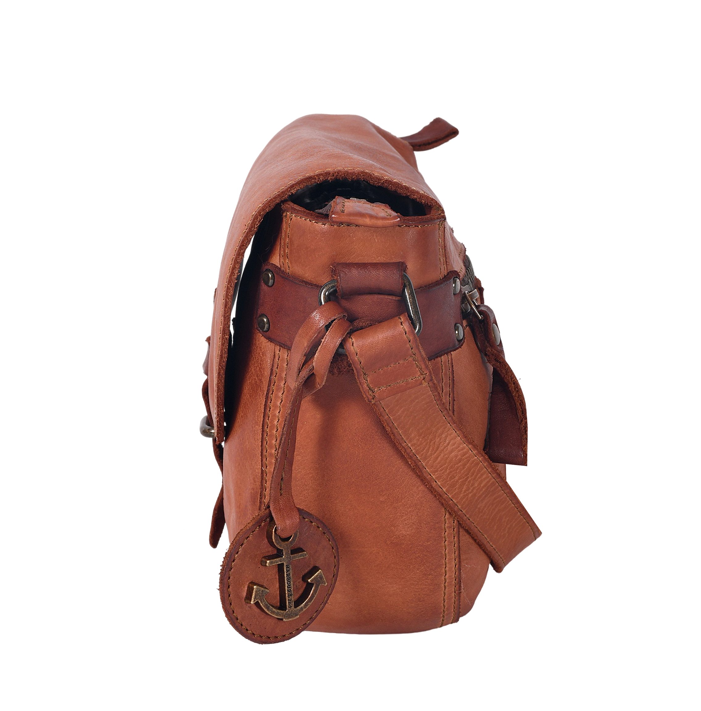 HARBOUR 2nd Handtas Theresia gewassen rundleer