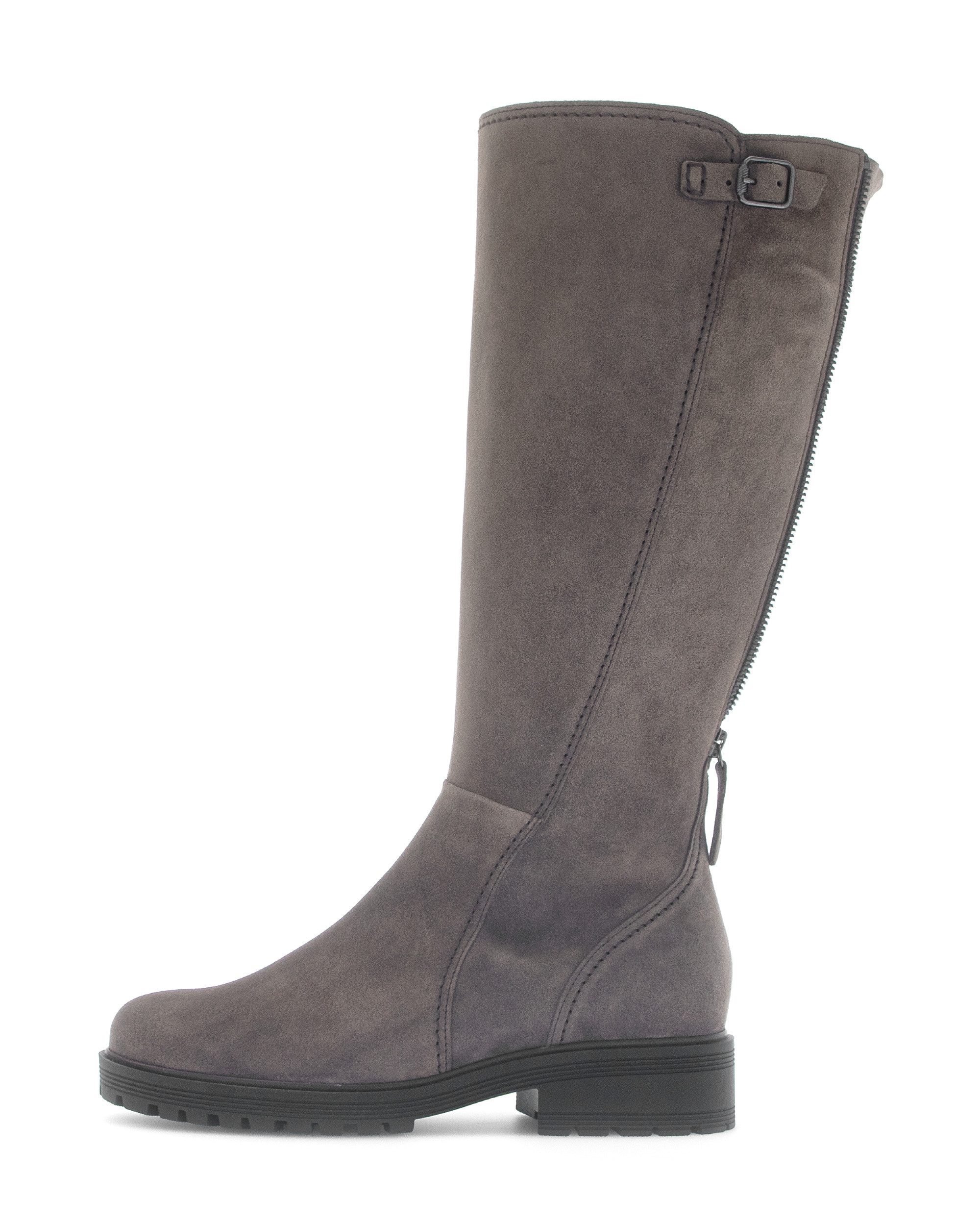 Gabor Laarzen Pisa blokhak, lange laars in wijdte g (= wijd)