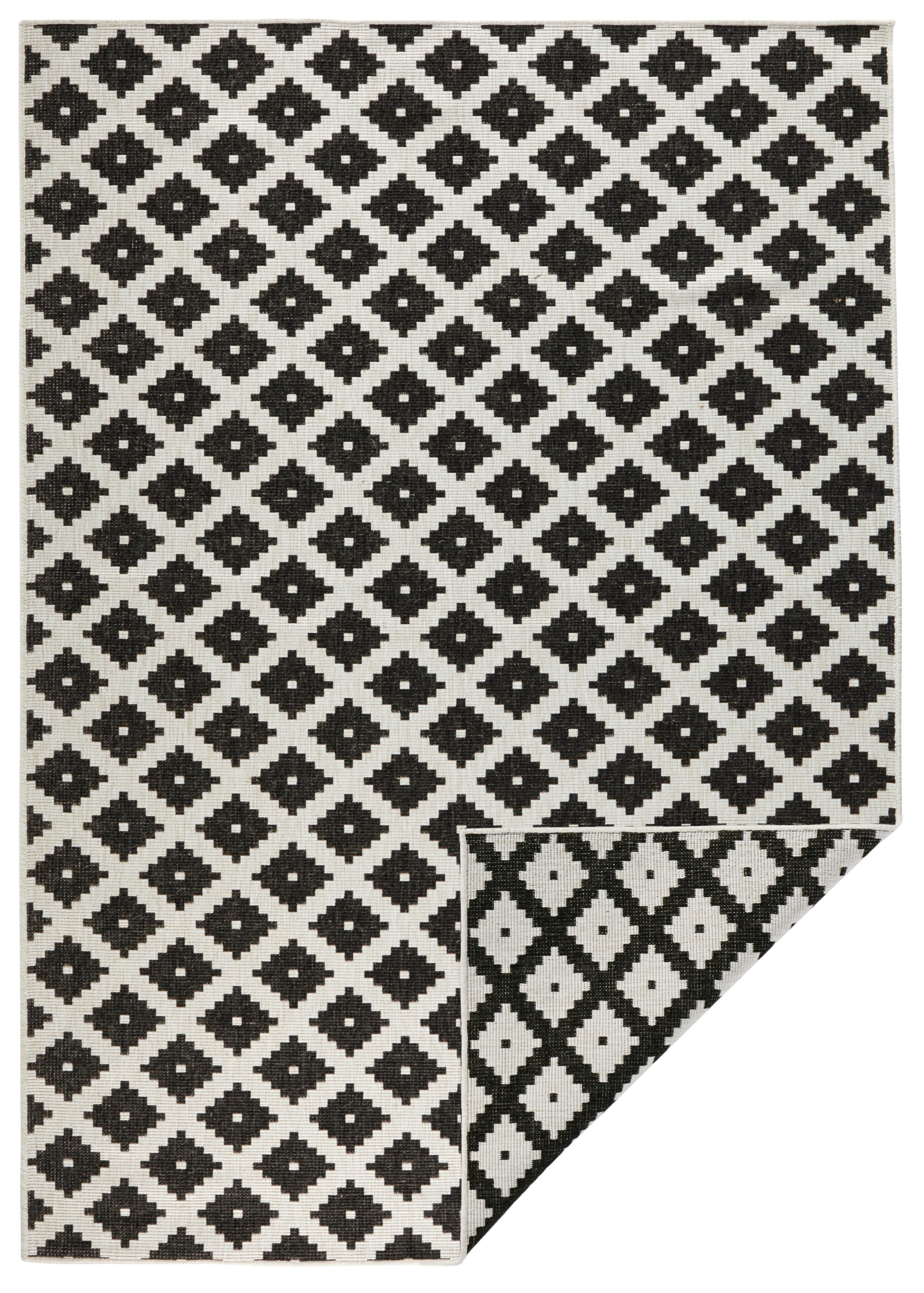 NORTHRUGS Vloerkleed Nizza omkeerbaar tapijt Binnen- en buitengebruik, weerbestendig, balkon, loper, woonkamer, waterbestendig