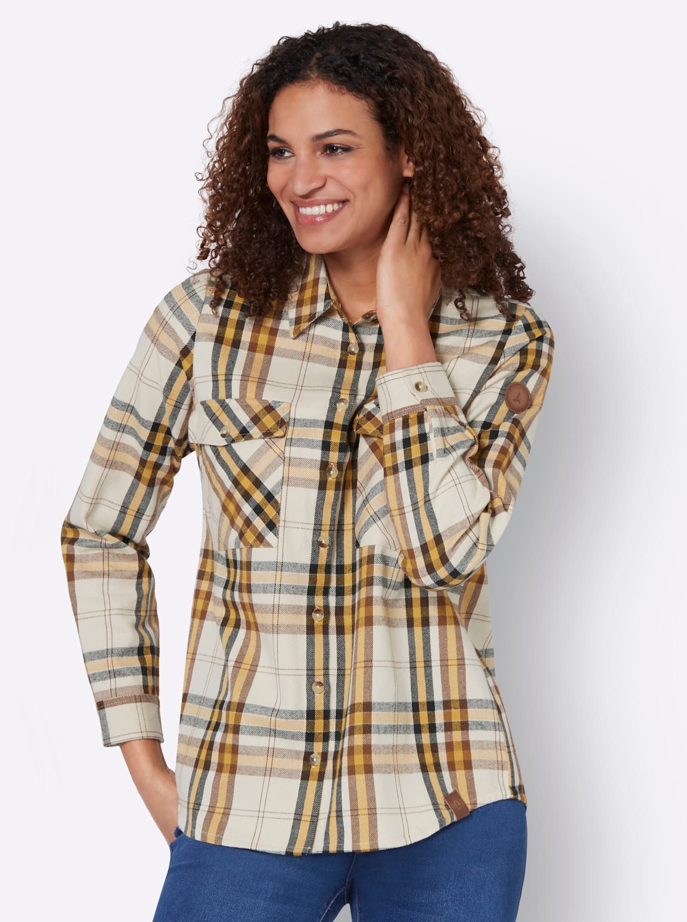 Casual Looks Flanellen blouse