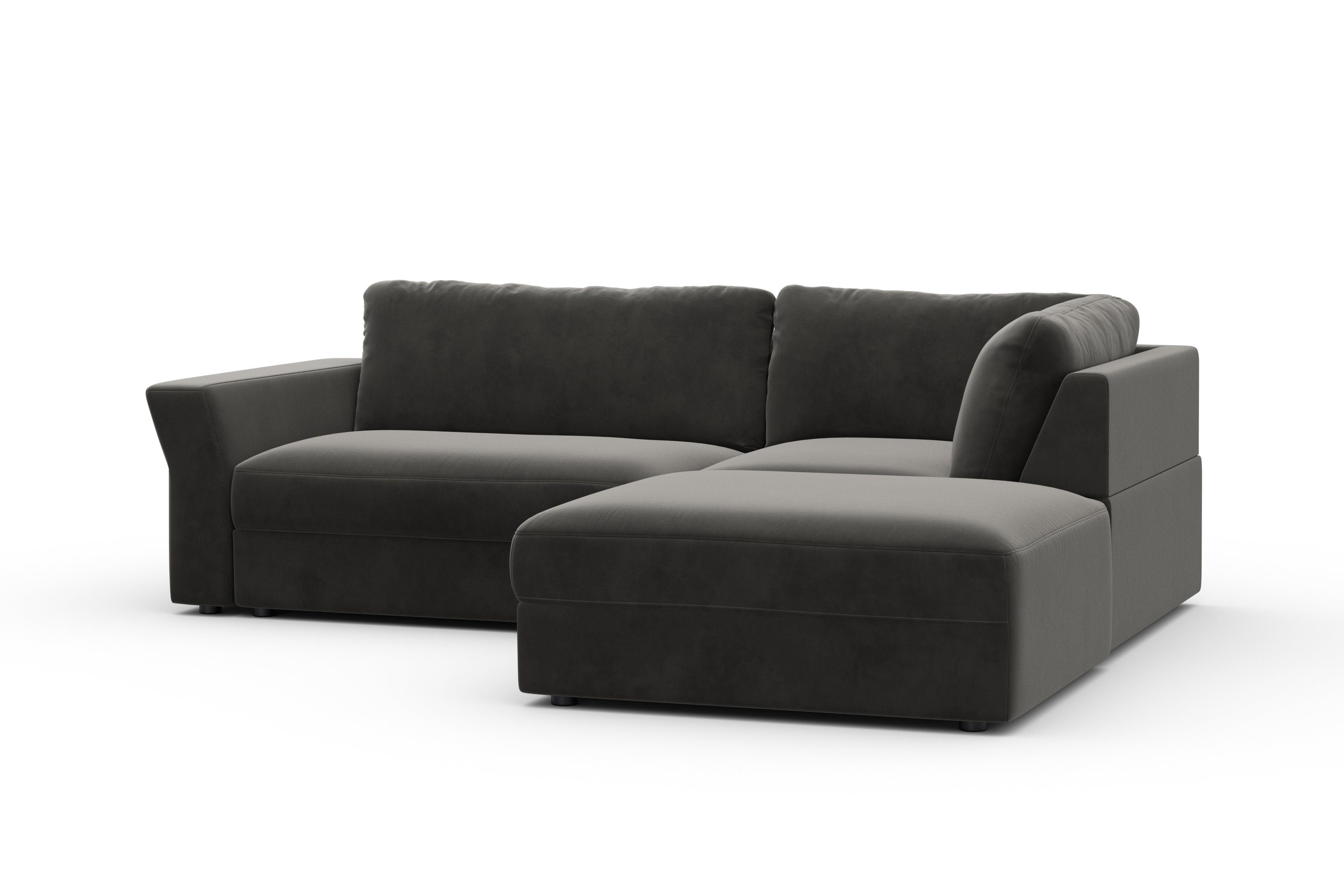 sit&more Hoekbank Cadabra L-vorm Breedte 243 cm, inclusief zitdiepteverstelling