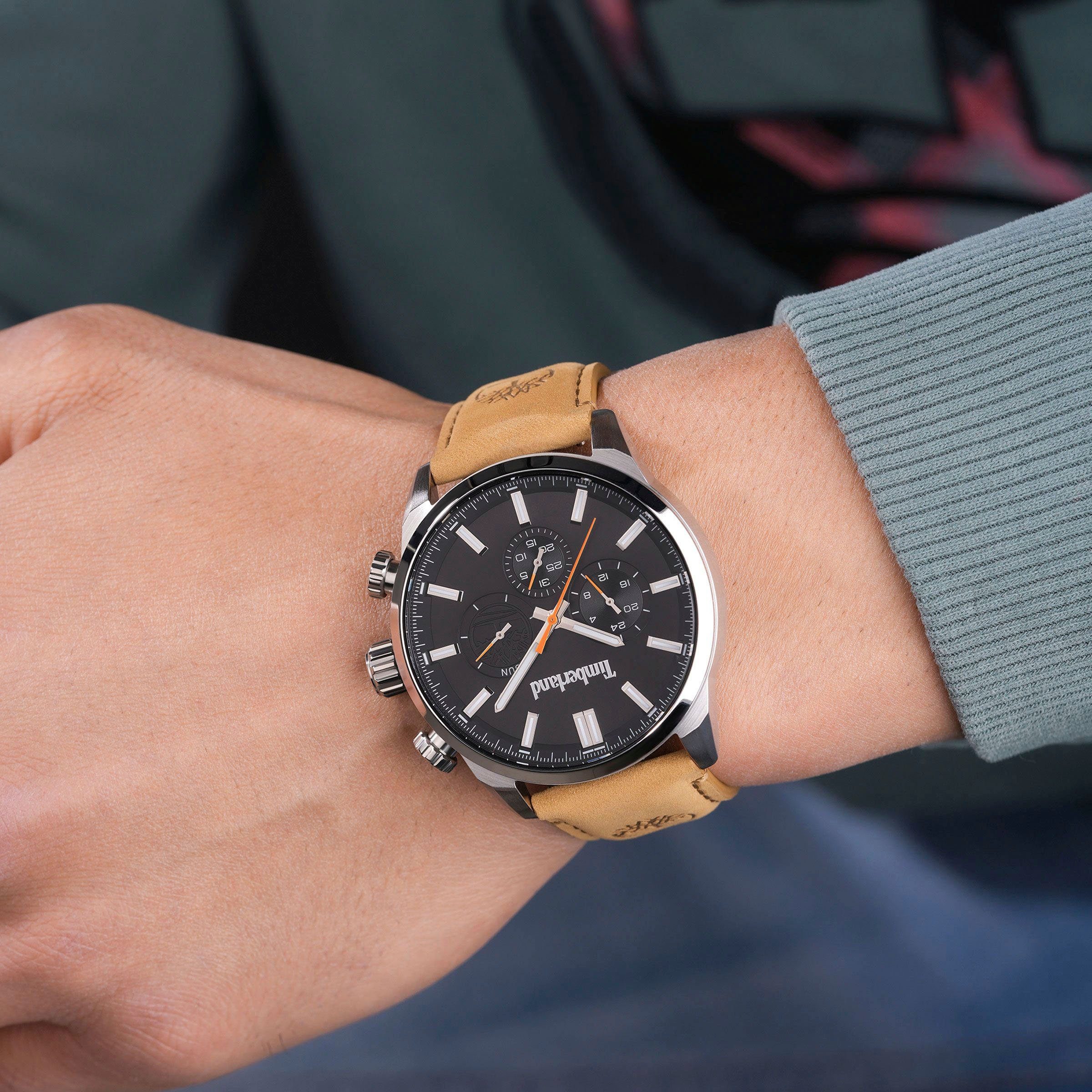 Timberland Multifunctioneel horloge HENNIKER II Horloge, quartzhorloge, herenhorloge, datum