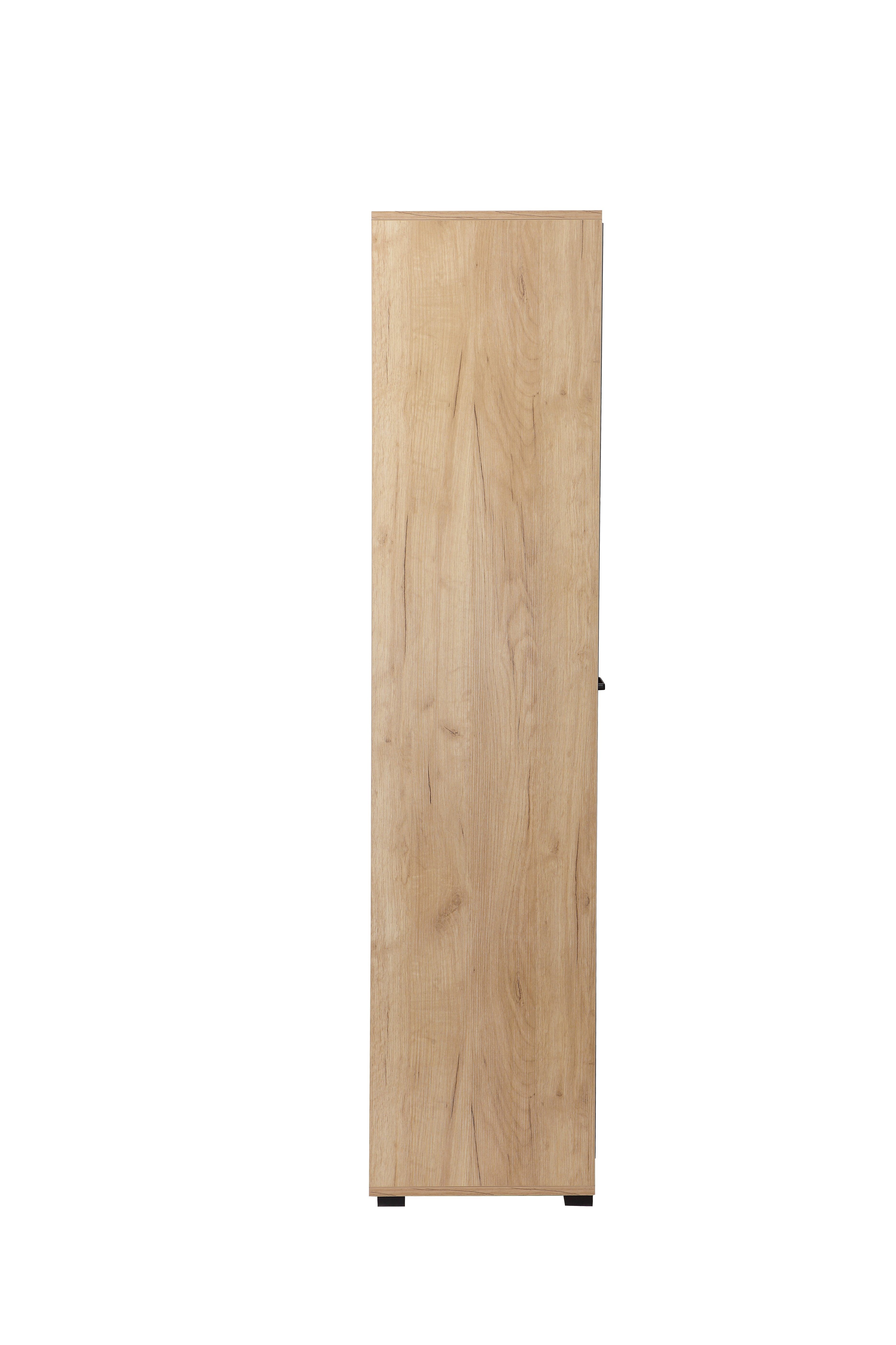 Places of Style Archiefkast Moid, moderne multifunctionele kast, Afmetingen: 64,5 x 41,5 x 175 cm, 5 vakken met veel opbergruimte