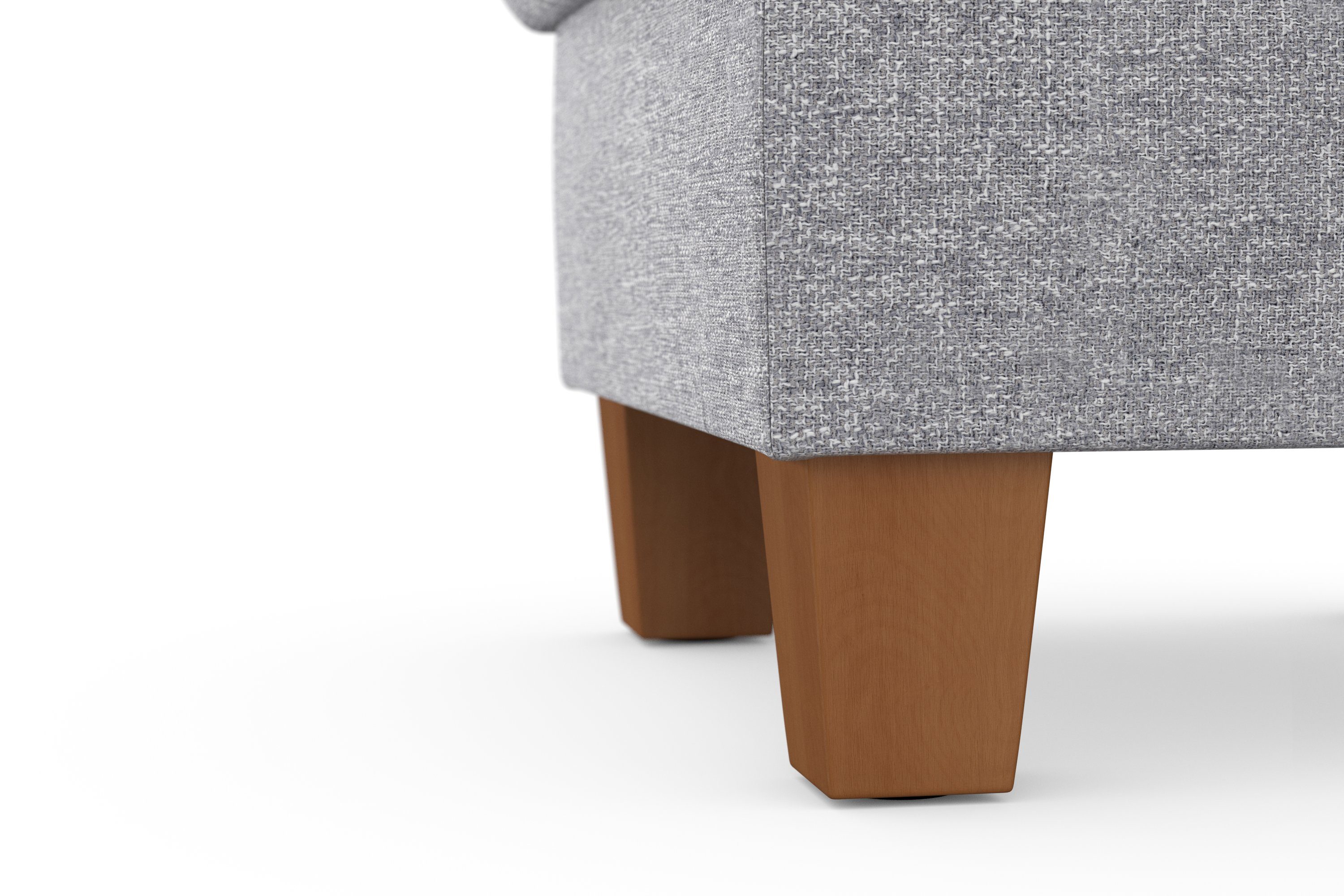 Home affaire Hocker met bergruimte CALDERA Bergruimte, ook in easy care-bekleding voor eenvoudig schoonmaken met water