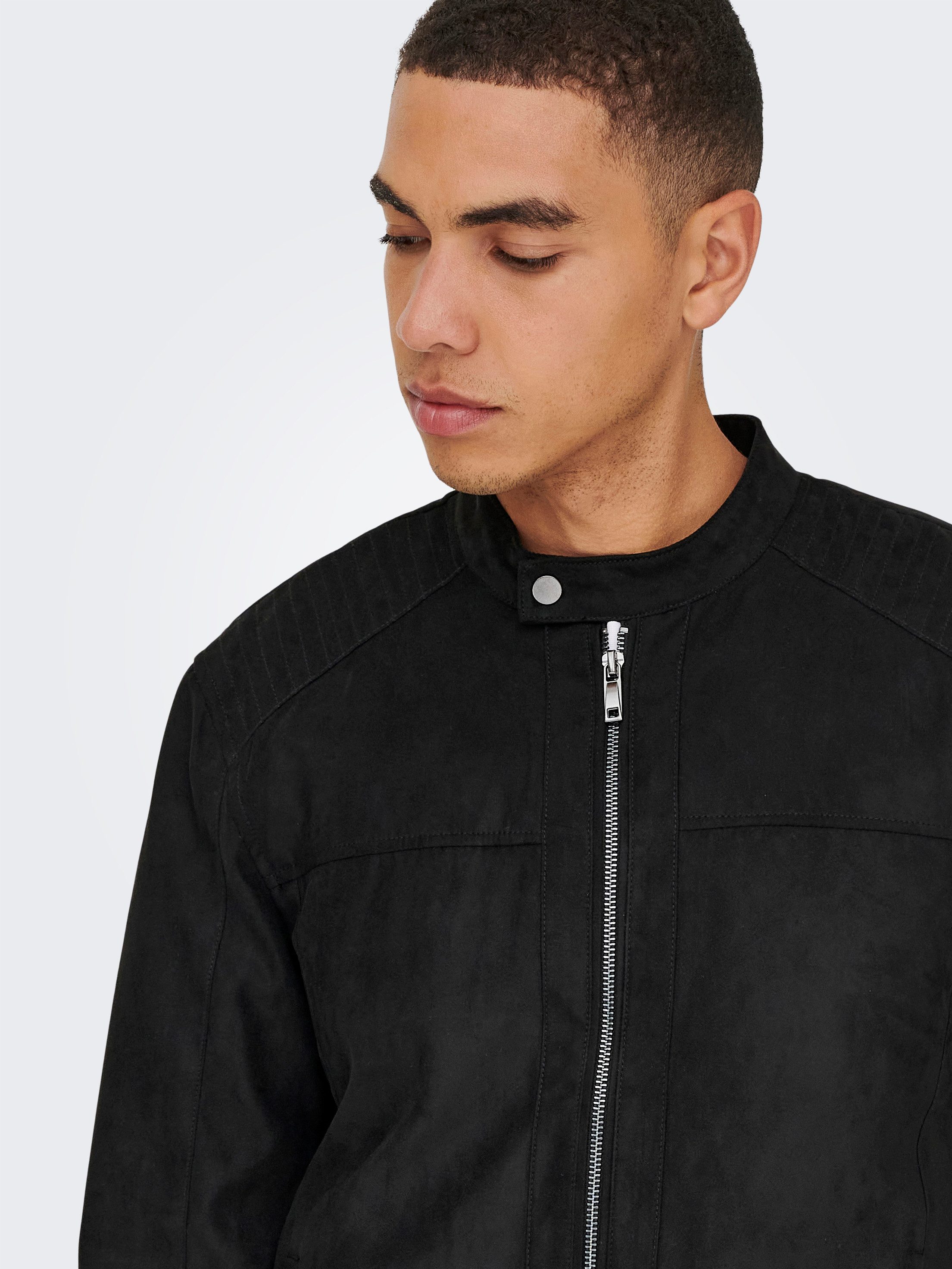 ONLY & SONS Bomberjack ONSMIKE FAKE SUEDE JACKET OTW