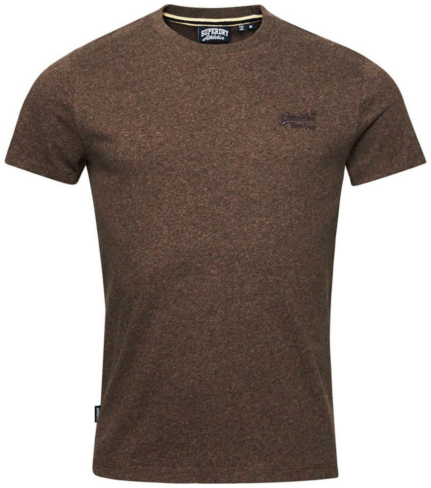 Superdry Shirt met ronde hals ESSENTIAL LOGO EMB TEE