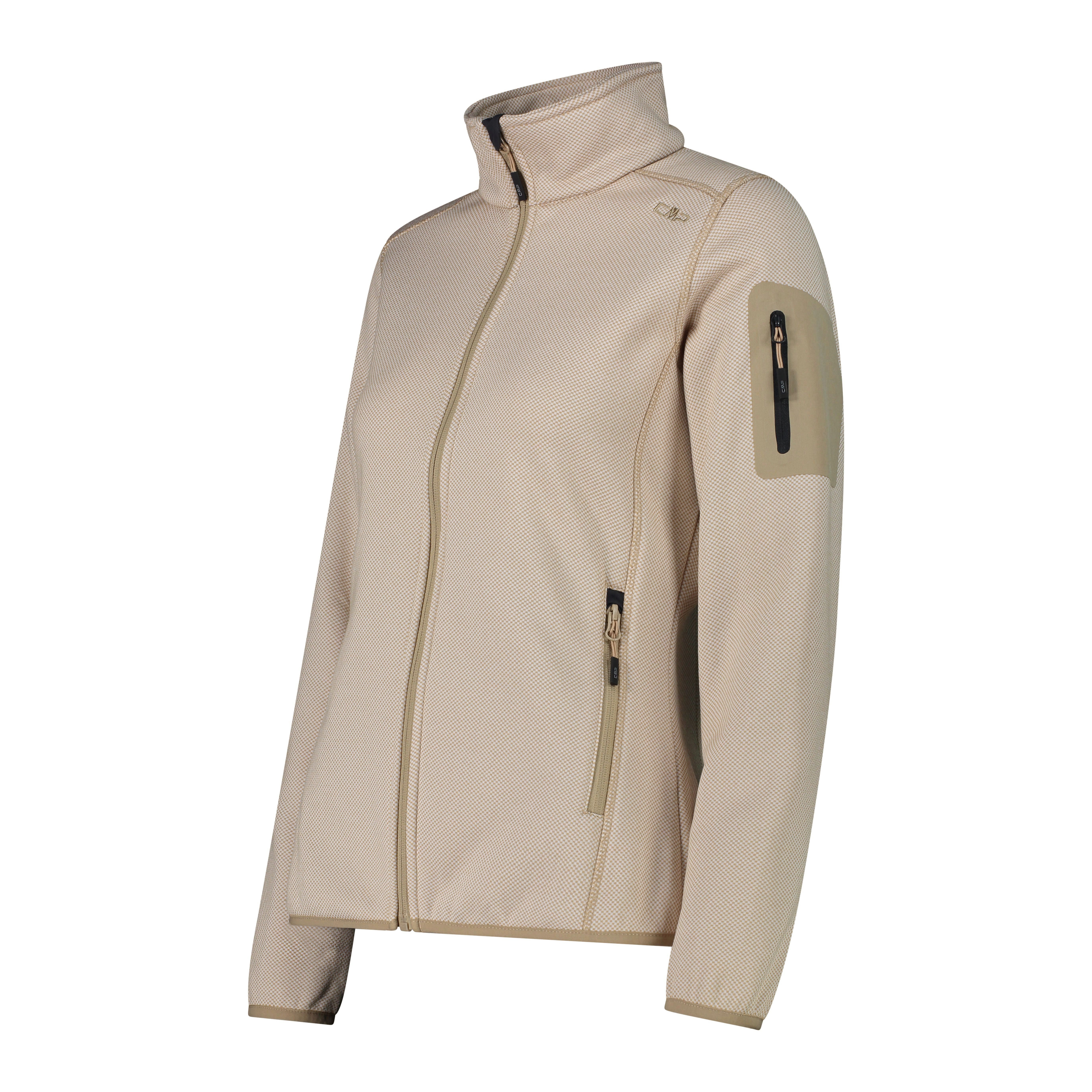 CMP Gebreid fleecejack Warmte-isolerend & Sneldrogend & Ademend (1 stuk)