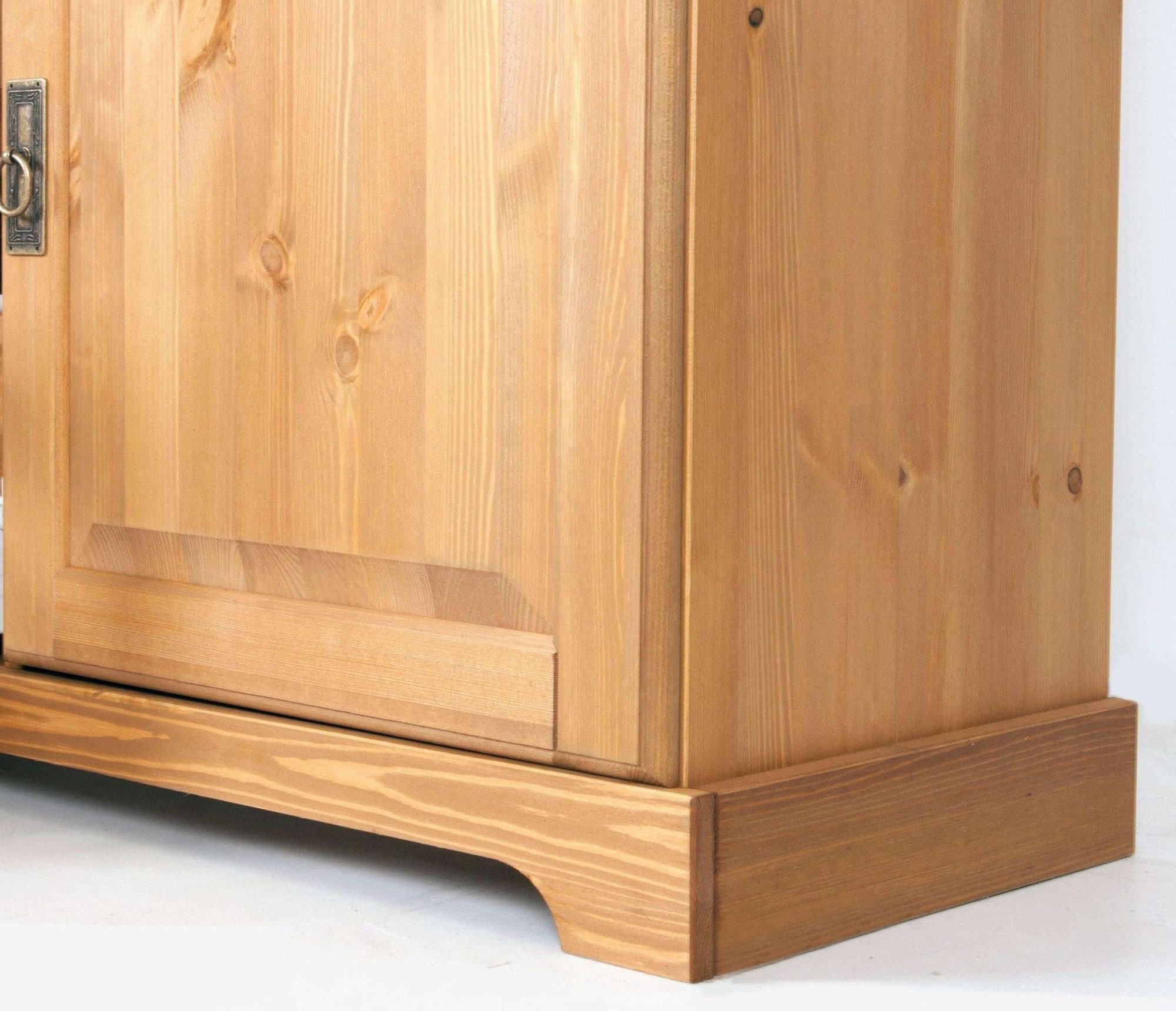 Home affaire Highboard Rügen Vitrine in landelijke stijl, gecertificeerd massief hout, hoogte 131 cm