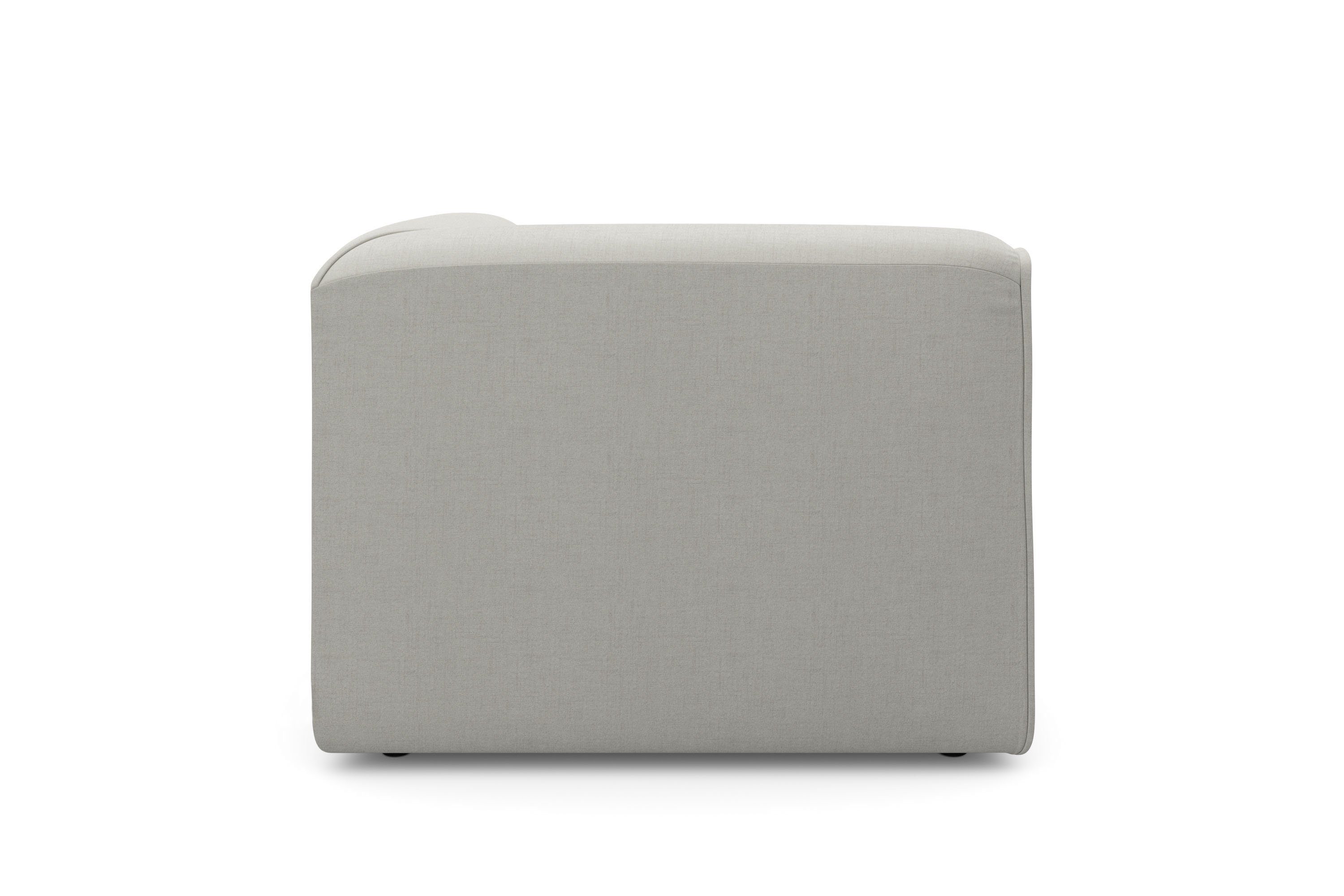 RAUM.ID Bank-hoekelement Merid, sofa-element, afmetingen B/D/H: 97/97/46 cm als module of apart te gebruiken, voor individuele samenstelling