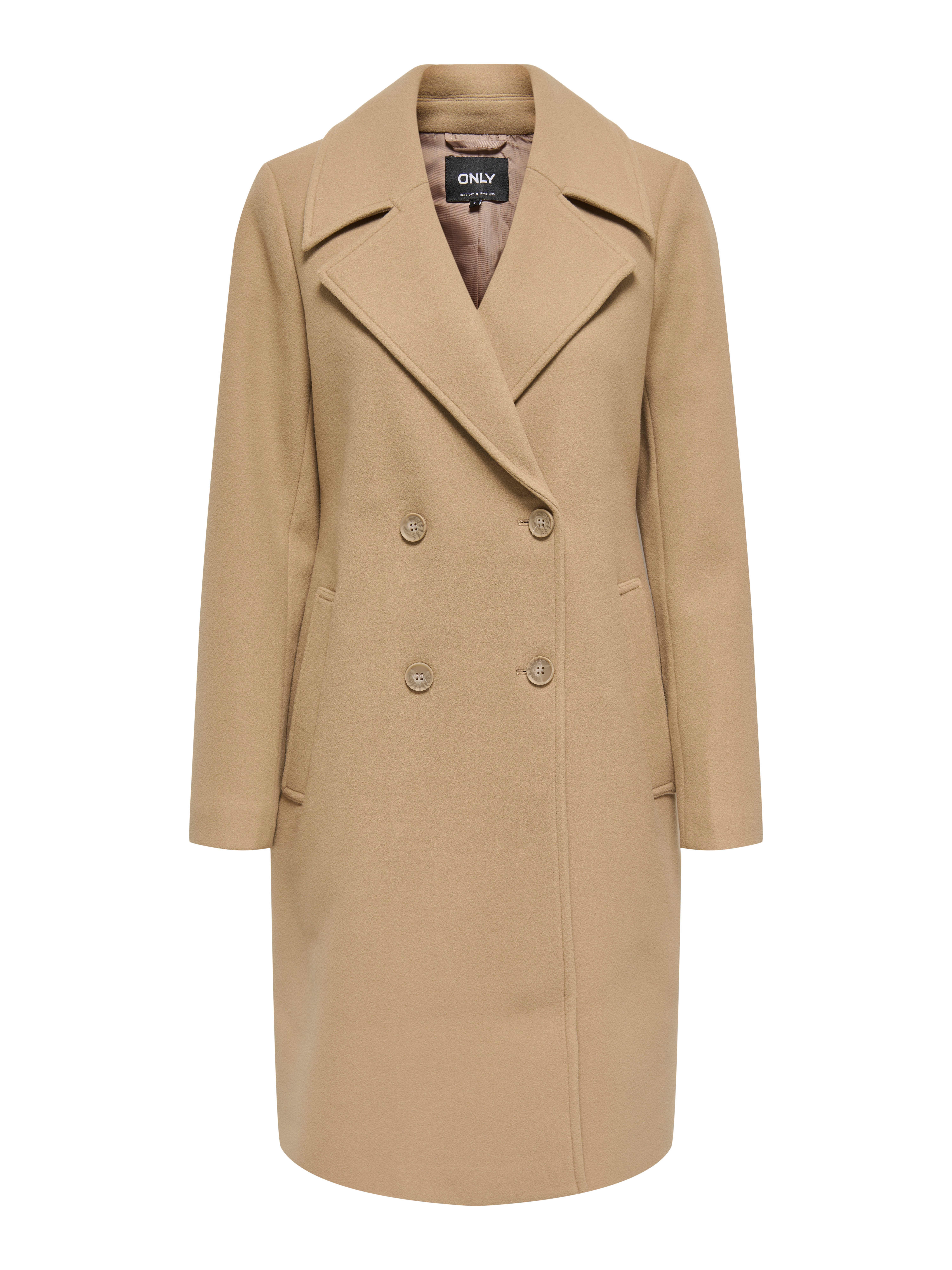 Only Lange jas ONLADINA LIFE LONG COAT CC OTW