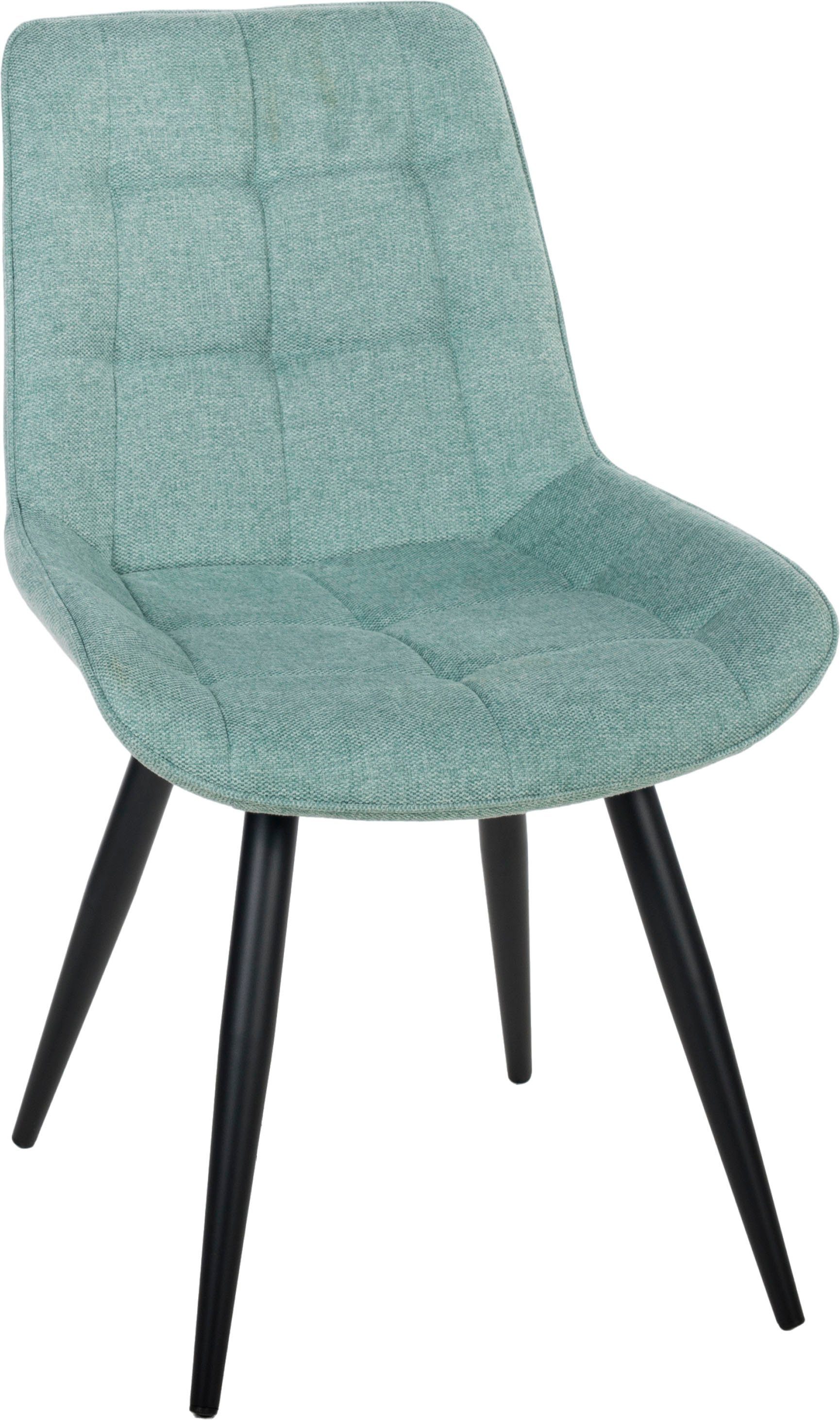 Duo Collection Eetkamerstoel Iris eetkamerstoel, set van 4 robuuste bekleding, gestikte bekleding, tot 110 kg belastbaar (set, 4 stuks)