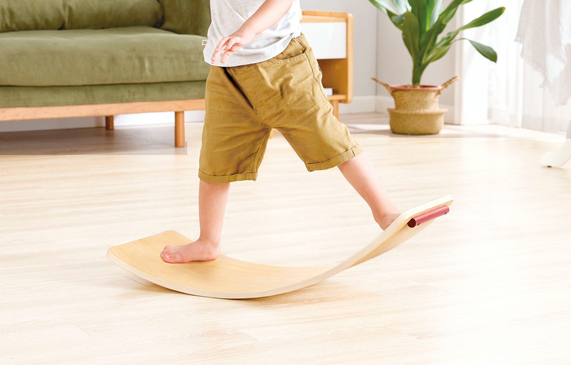 Hape Hobbelpaard 2-in-1 schommelpaard en balansbord