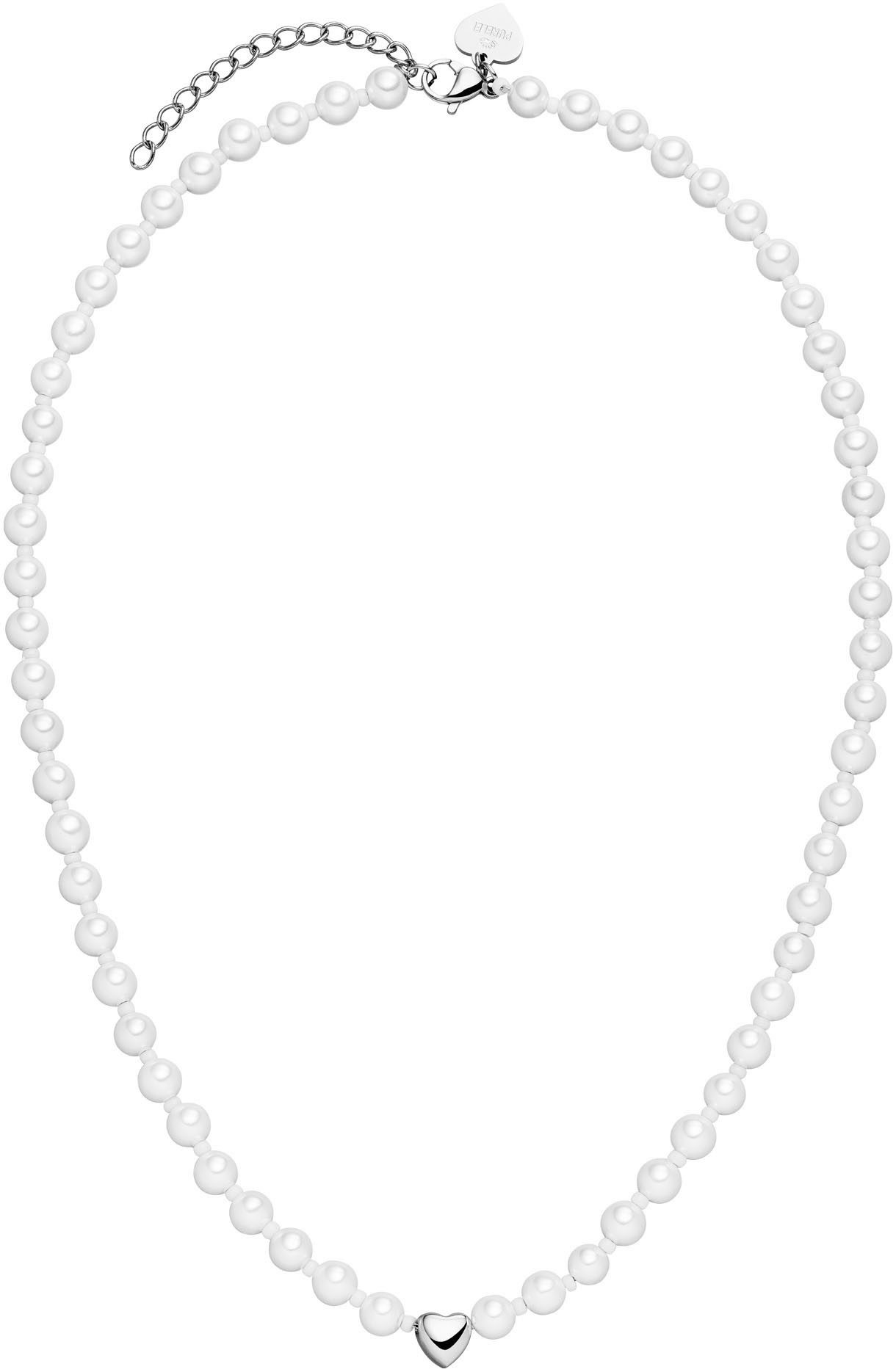 Purelei Parelsnoer Sieraad cadeau Lovely Hart, 23031-Halsketting-Lovely