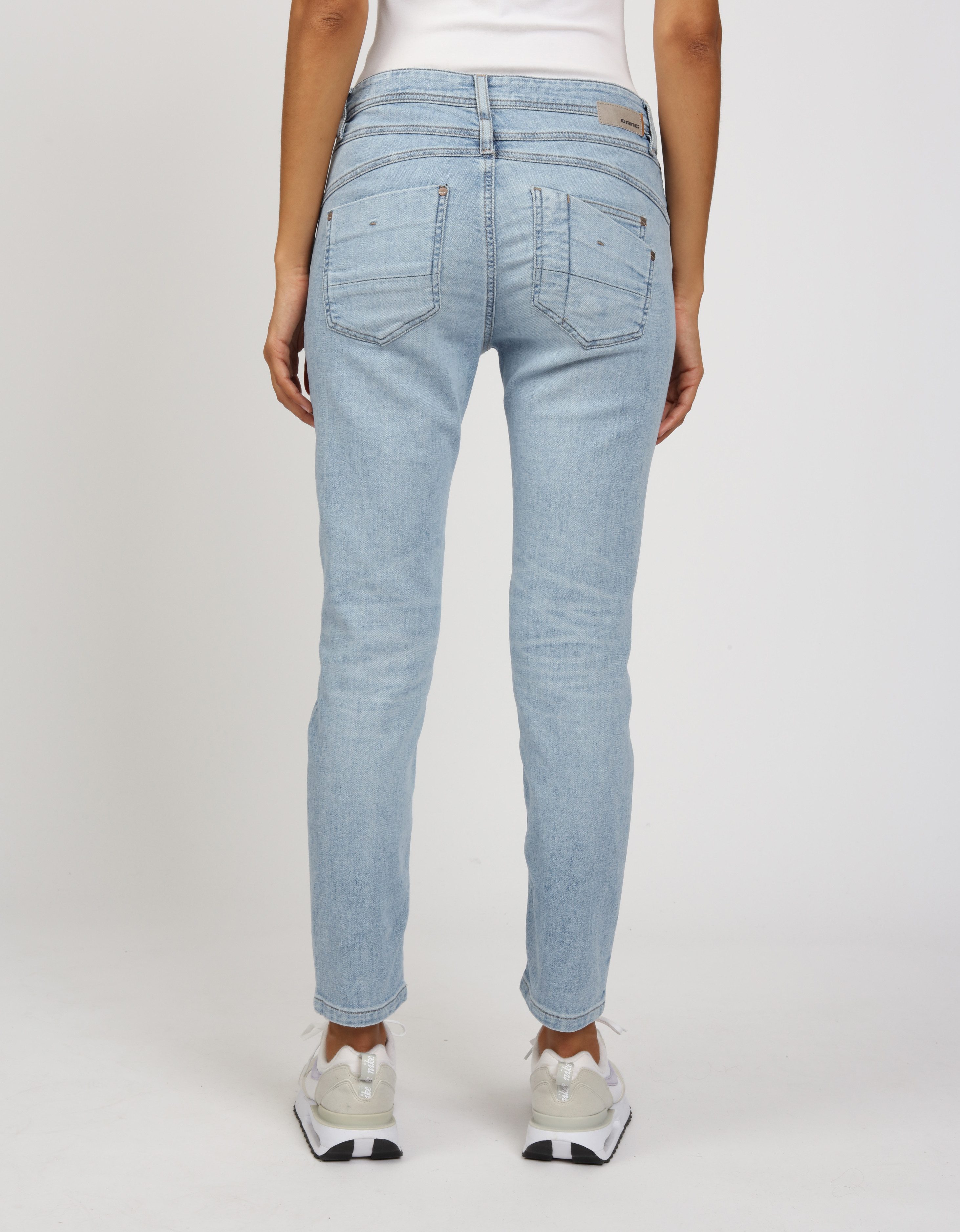 GANG Relax fit jeans 94AMELIE CROPPED in 5-pocket-stijl