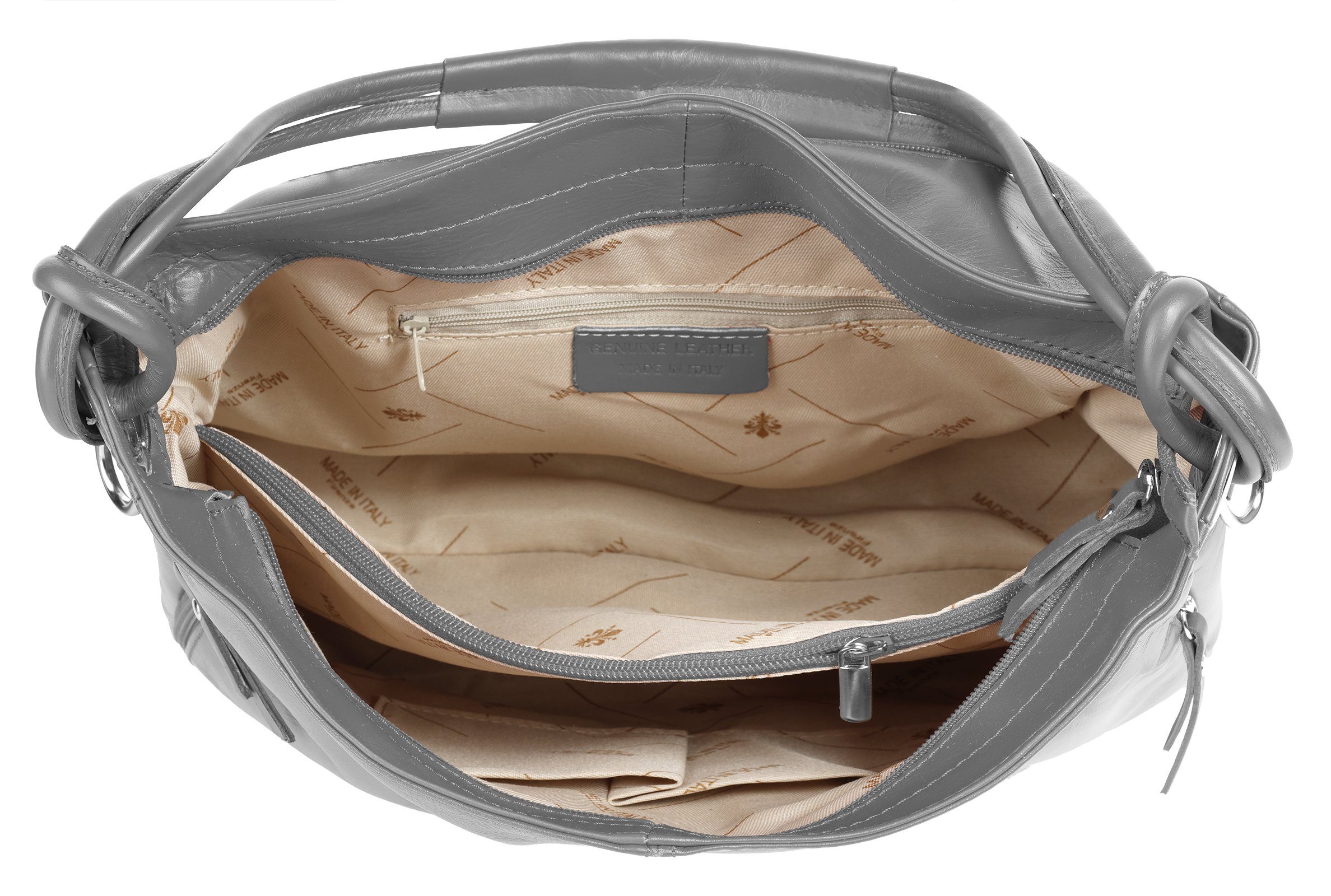 Samantha Look Shopper echt leer, made in italy