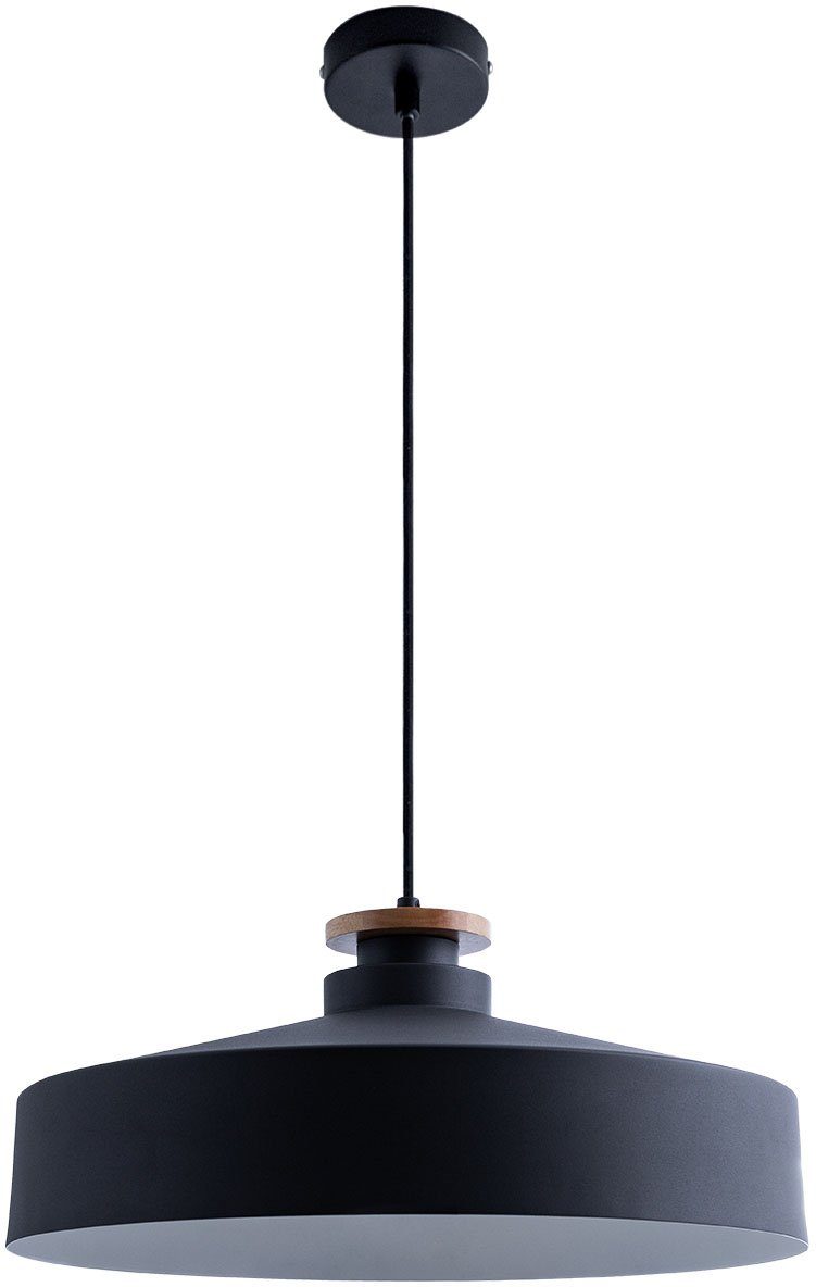 Paco Home Hanglamp JACK T Hanglamp eetkamer keukenlamp Eettafellamp Scandinavisch E27 hanglampen zwart
