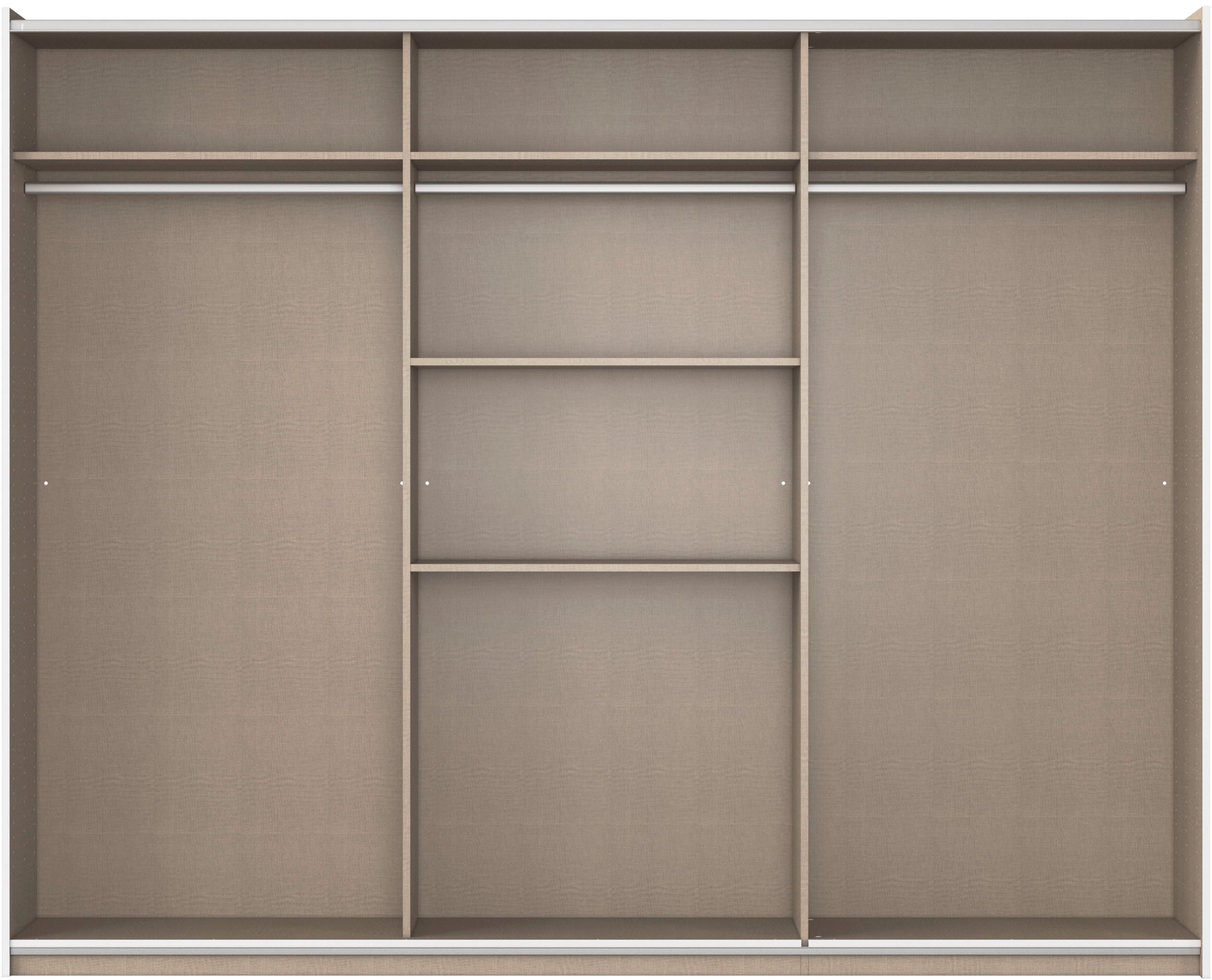 rauch Zweefdeurkast AURELIO kledingkast garderobe TOPSELLER OTTO´s CHOICE 3 verschillende uitrustingsvarianten handgrepen van metaal made in germany