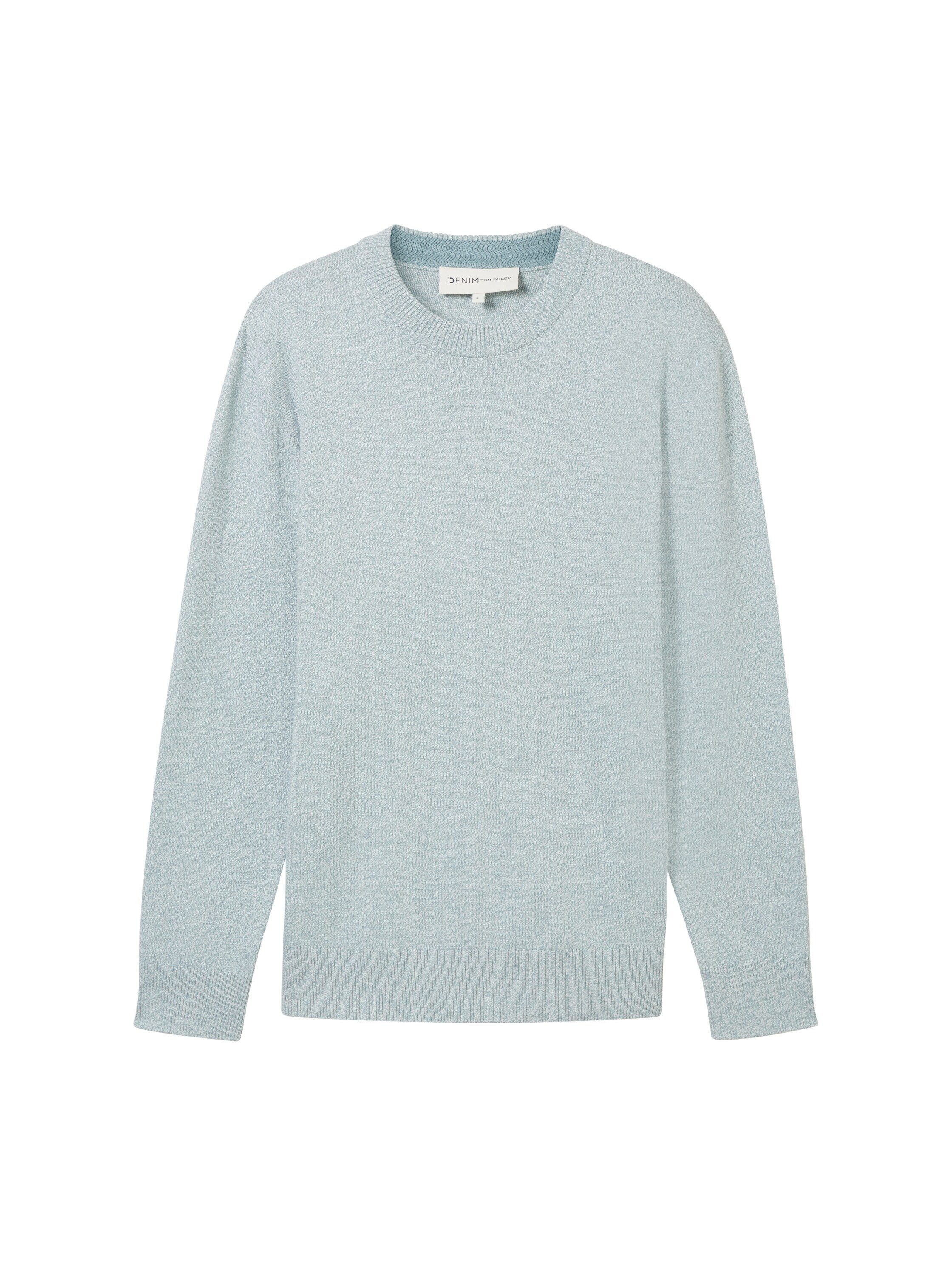 Tom Tailor Denim Gebreide trui in gemêleerde look