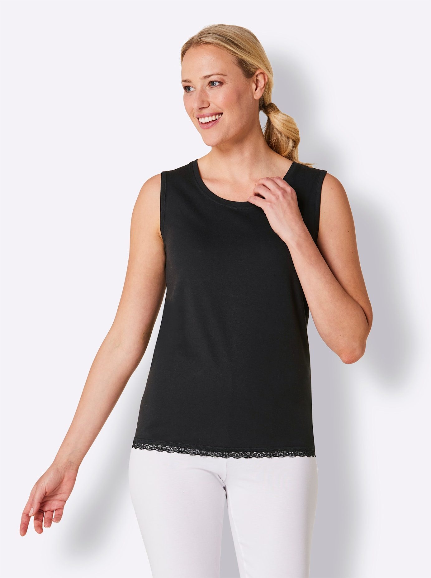 wäschepur Pyjama top Pyjamashirt (1-delig)