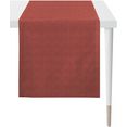 apelt tafelloper 2701 loft style, uni rips (1 stuk) rood