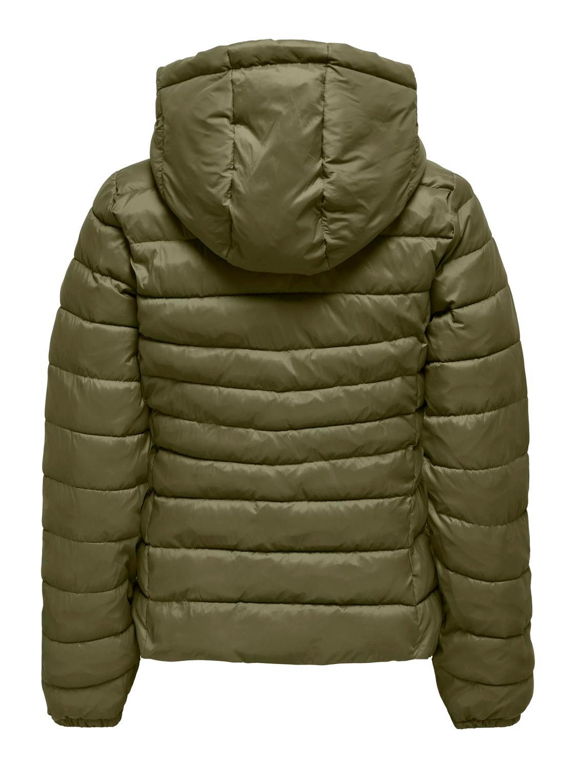 Only Gewatteerde jas ONLTAHOE CONTRAST HOOD JACKET CC OTW