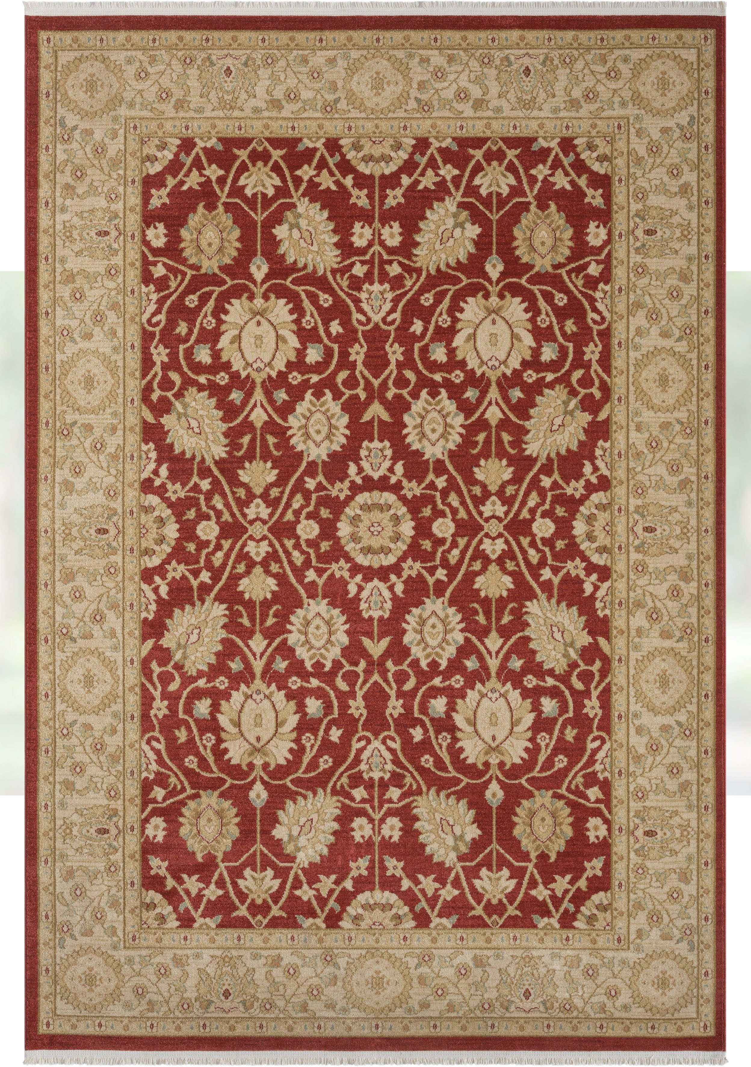 Myflair Möbel & Accessoires Vloerkleed Maryam 1 voorraadopruiming Kortpolig, oosters uiterlijk, edele glans, met franjes, bijzonder zacht