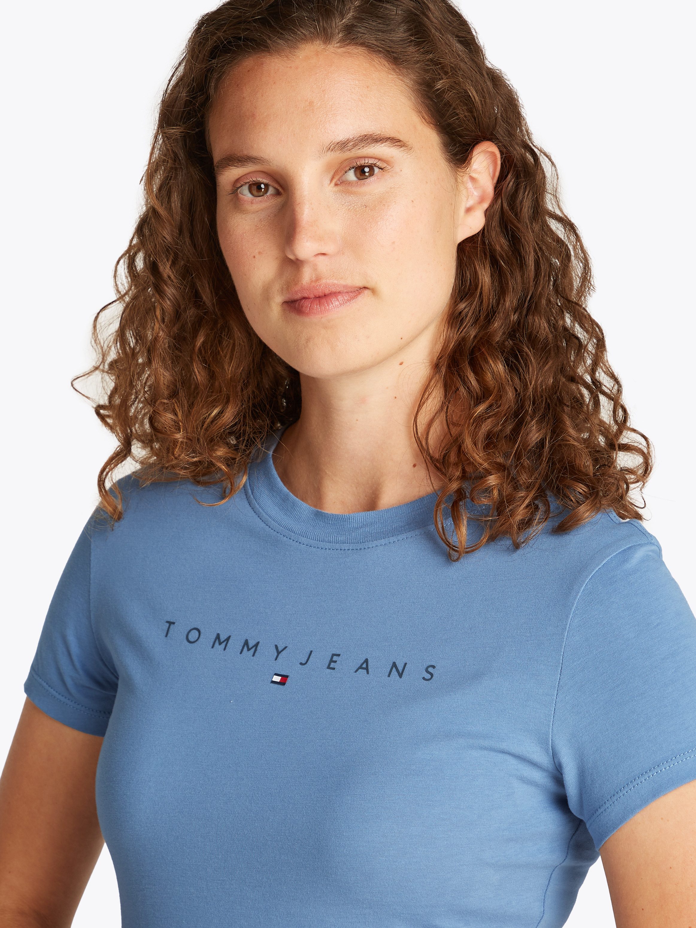 TOMMY JEANS T-shirt TJW SLIM TONAL LINEAR TEE EXT