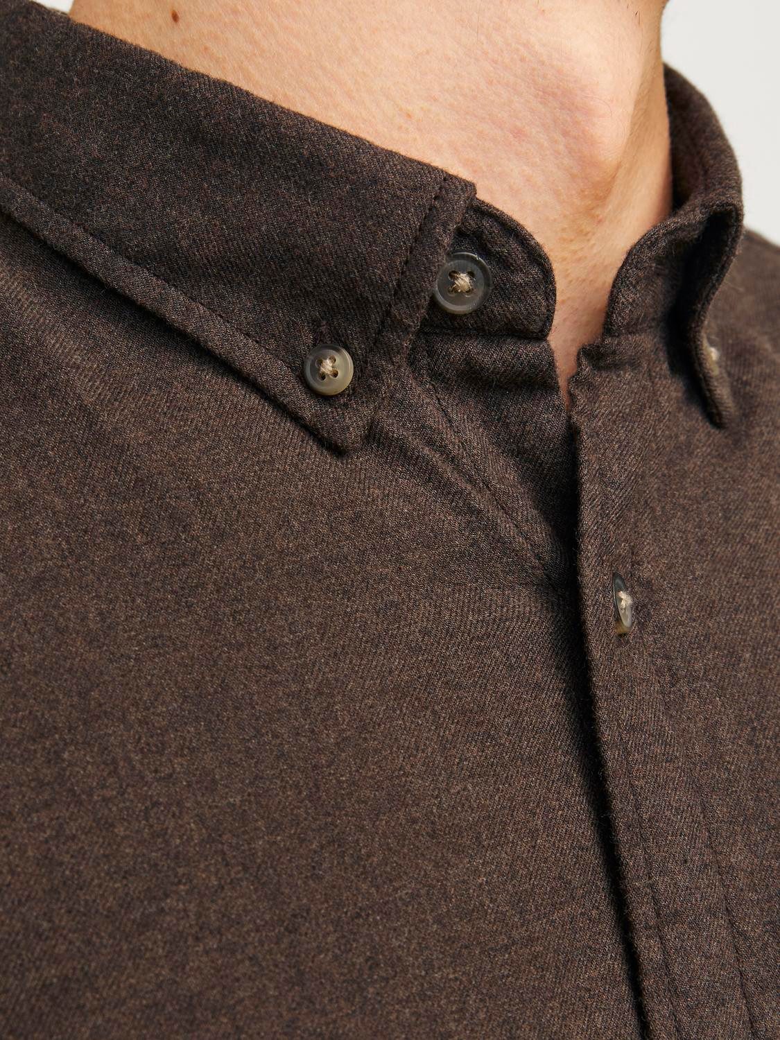 Jack & Jones Overhemd met lange mouwen JJECLASSIC MELANGE SHIRT LS SN