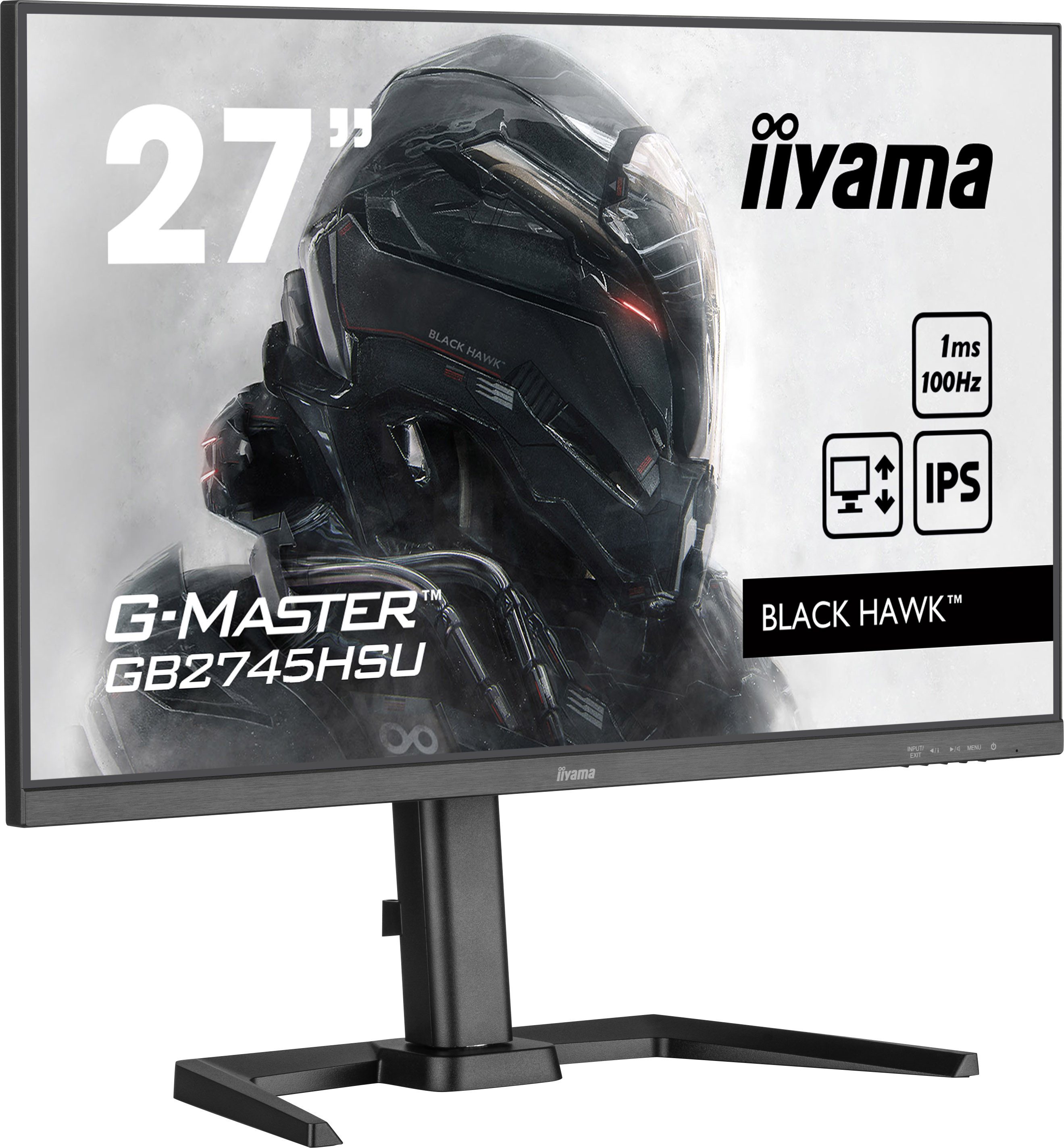 Iiyama Gaming-monitor GB2745HSU-B1, 68,6 cm / 27", Full HD