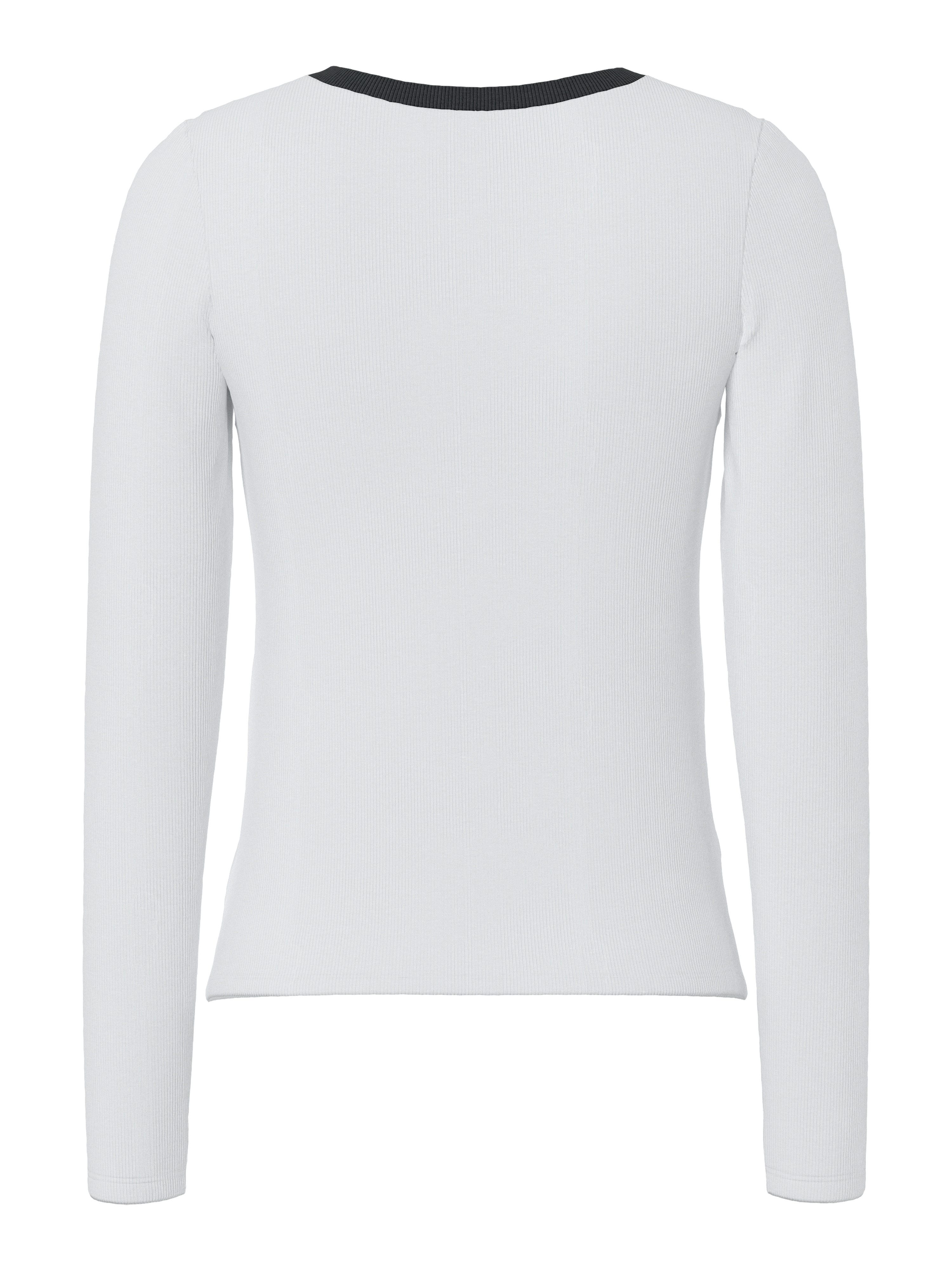 pieces Shirt met lange mouwen PCMAY LS TOP NOOS BC